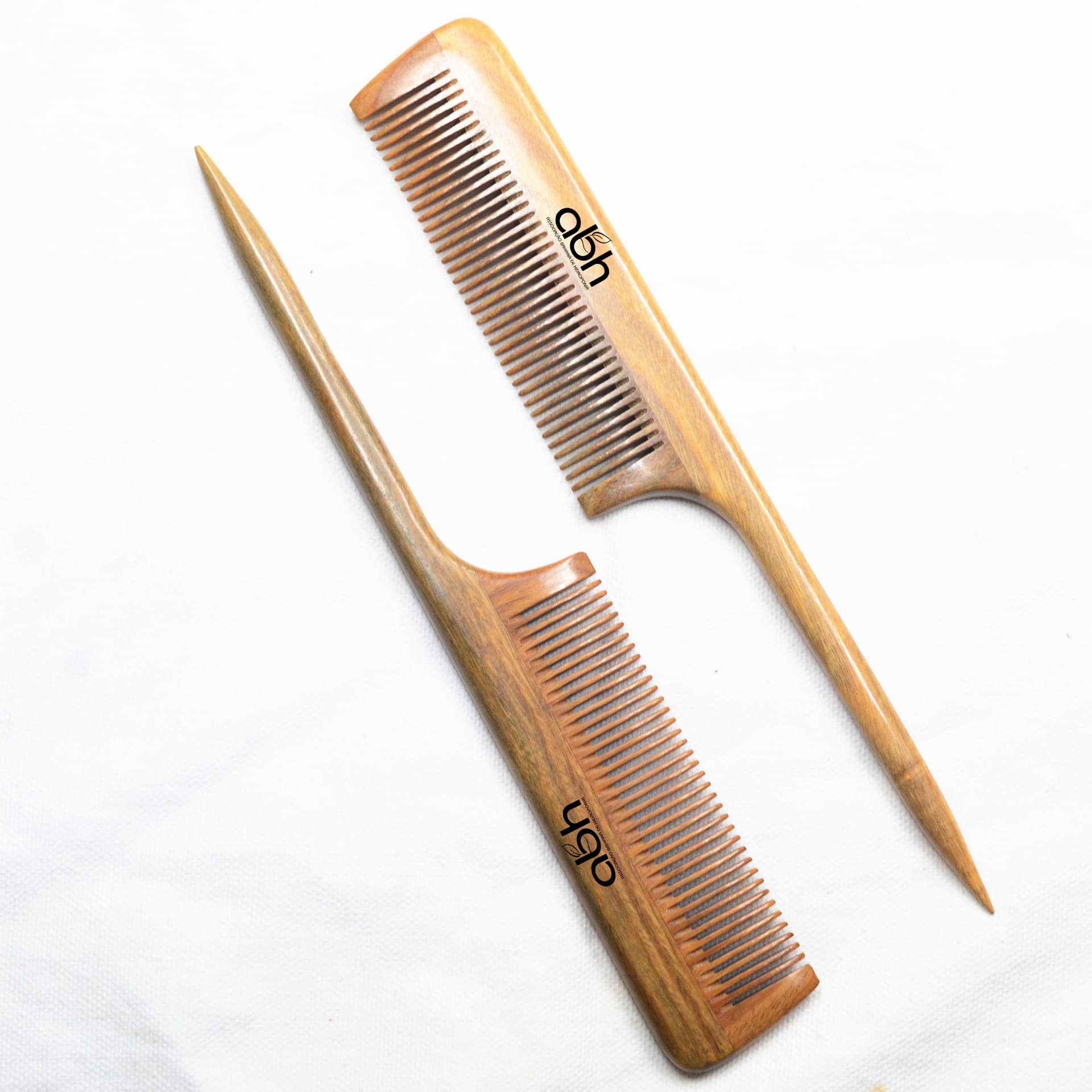 Sandalwood Hair Rat Tail Comb