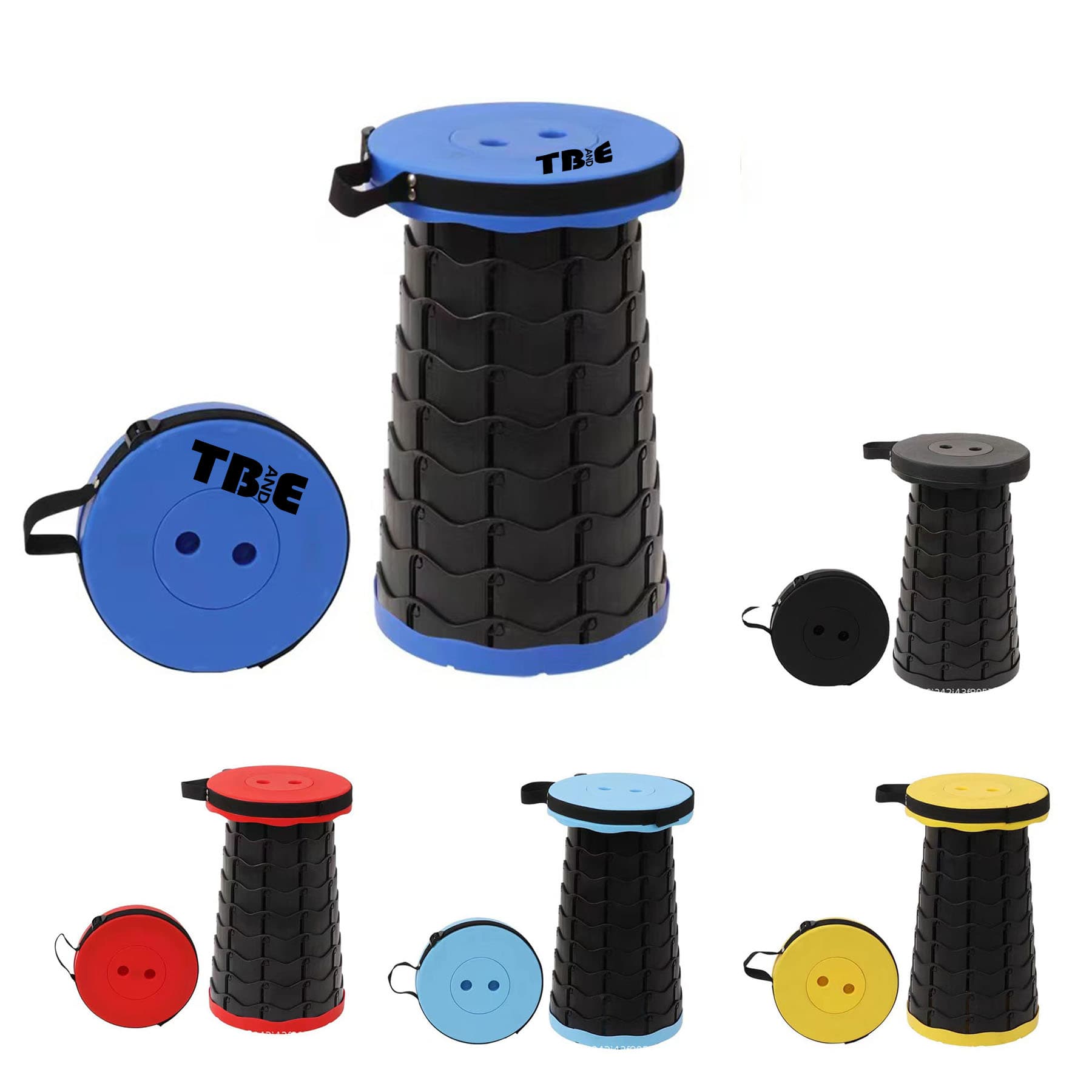 Portable Retractable Folding Stool