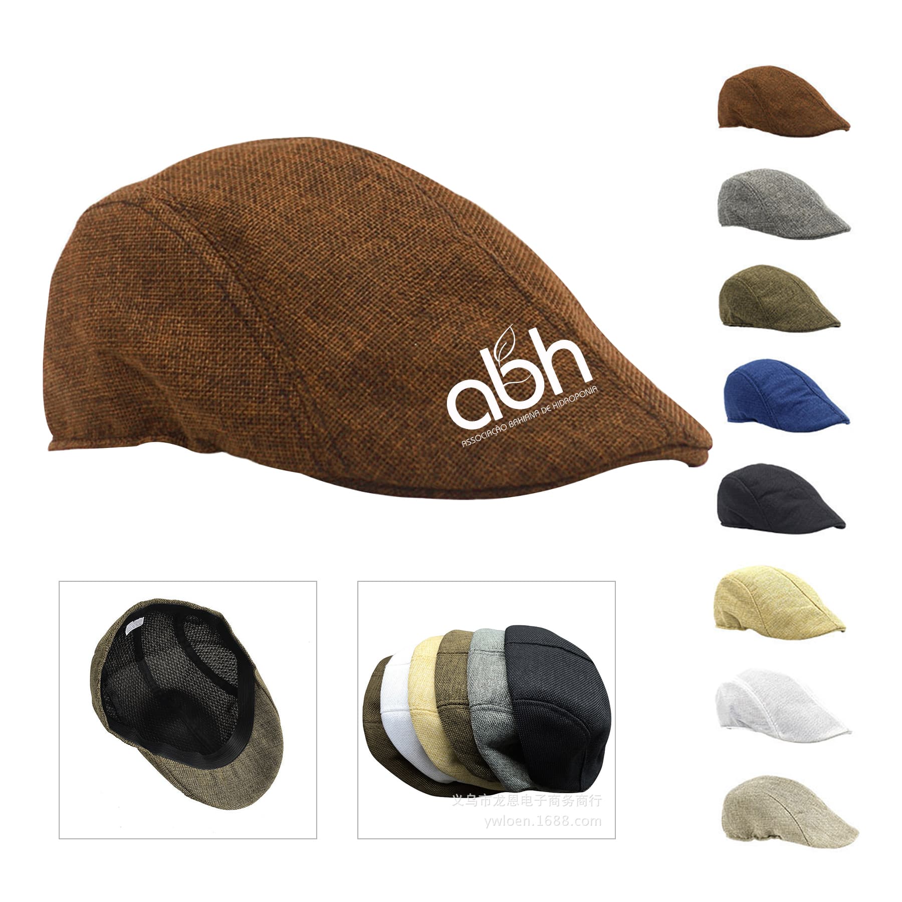 Fashion Gatsby Fabric Beret Hat Cap