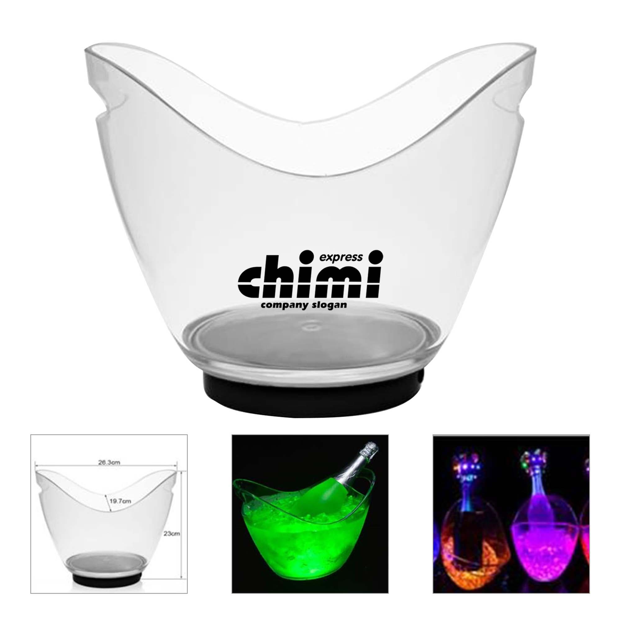 Led Flashing Ice Bucket