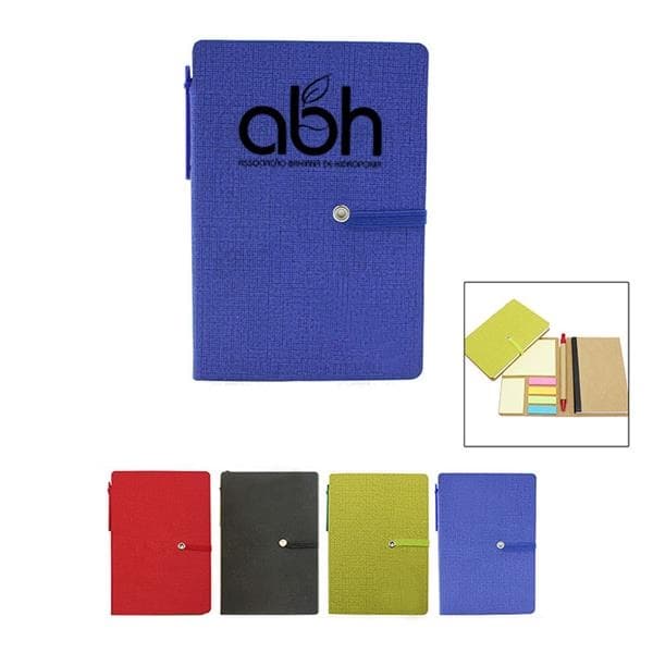 Notebook With Sticky Notes