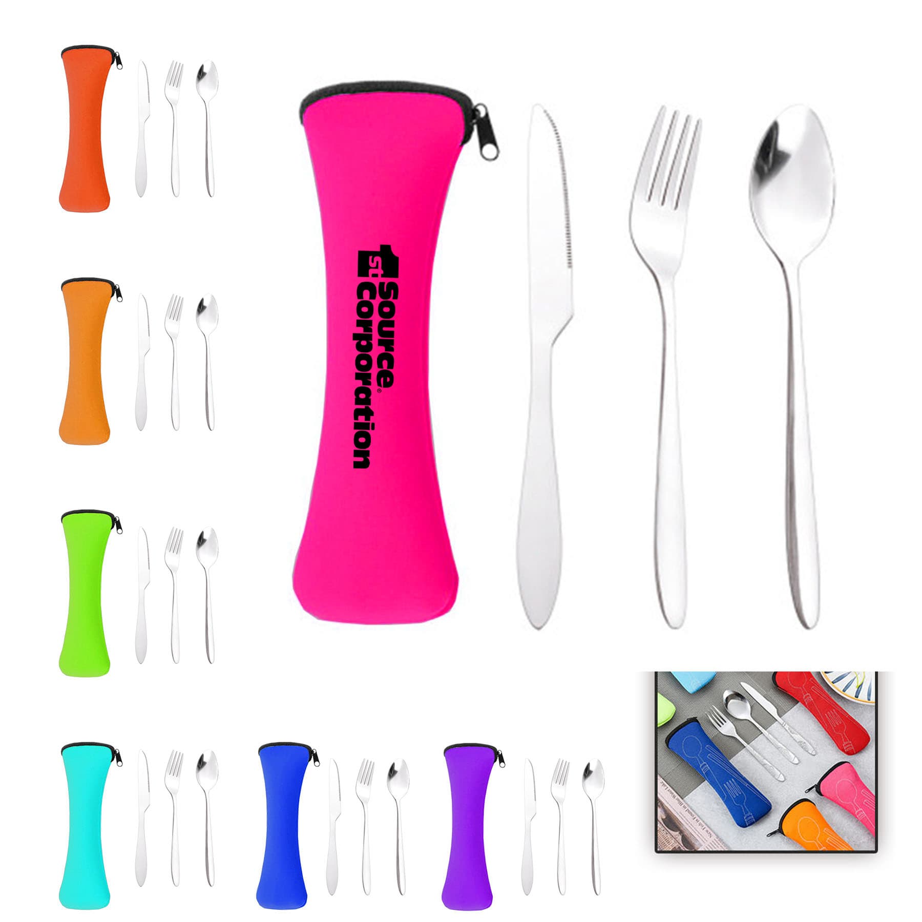 Stainless Steel Cutlery Set Knife Folk Spoon