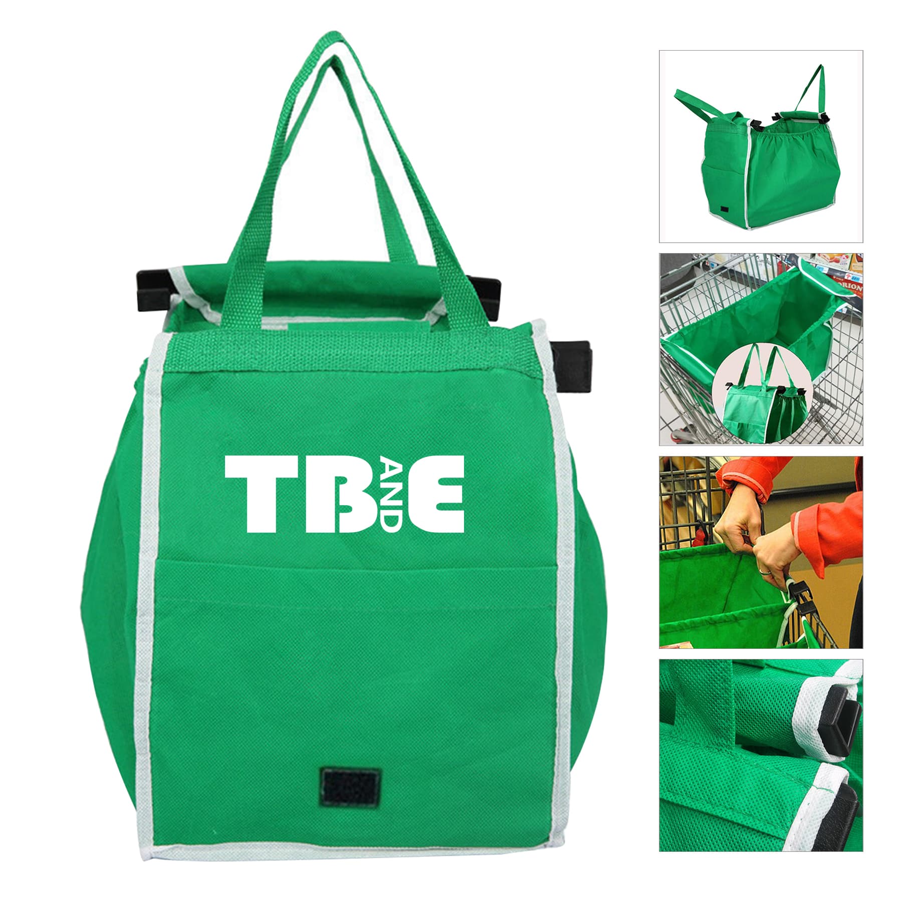 Collapsible Shopping Trolley Bag