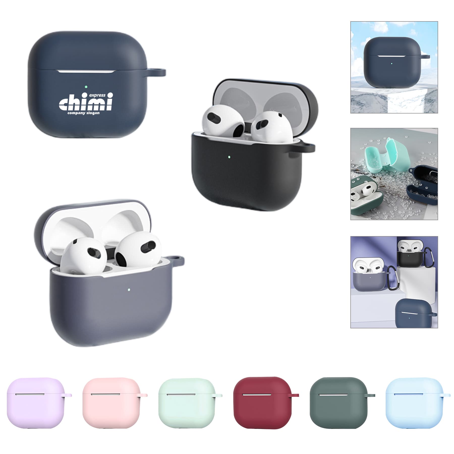 Silicone Airpods Protective Cover