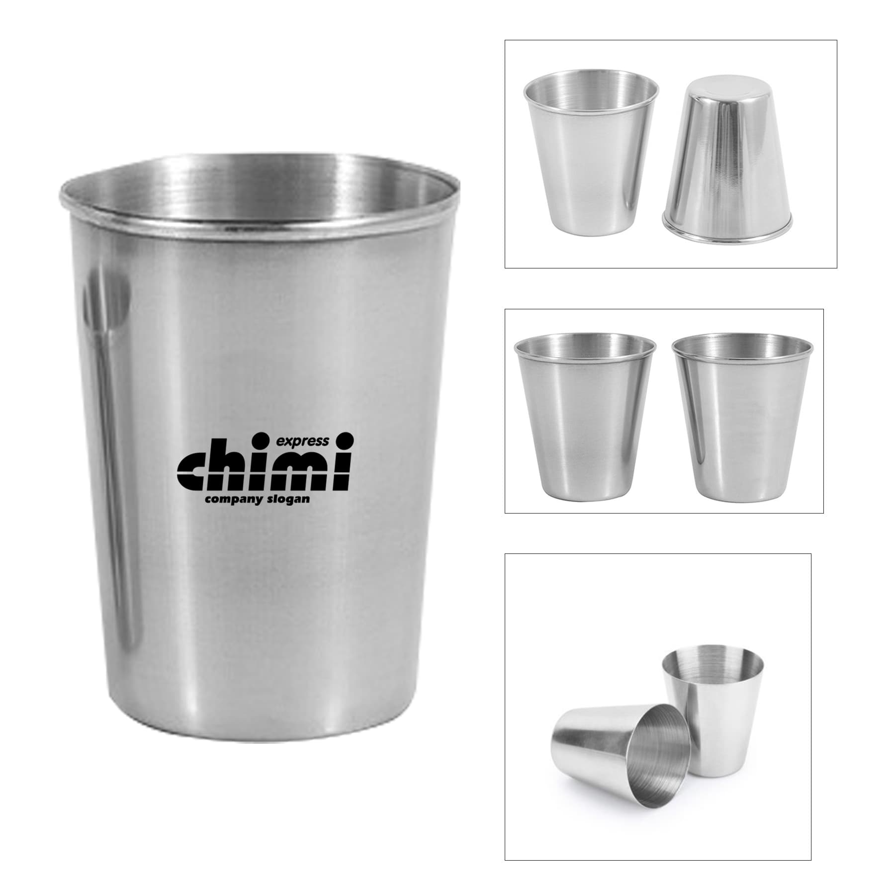 2.3Oz Mini Stainless Steel Shot Cups