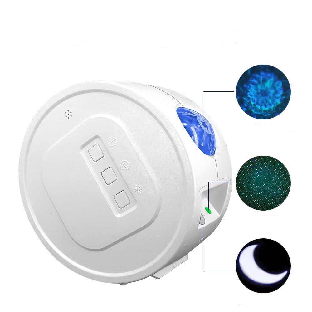 Twinkling Star Galaxy Projector with Moon Light