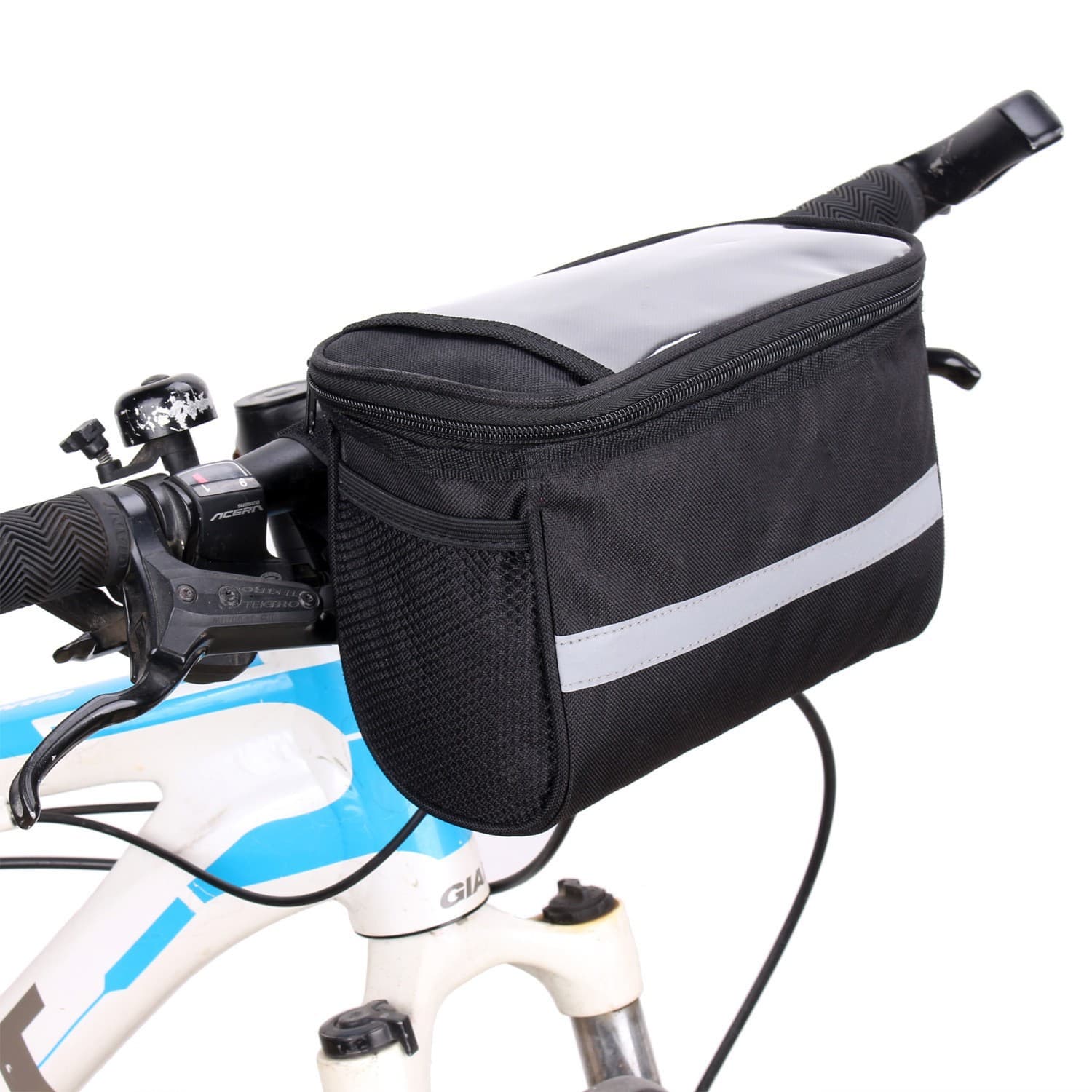 Bicycle Handlebar Bag With Touchscreen
