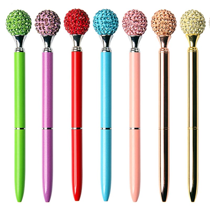 Bling Diamond Ball Metal Ballpoint Pen