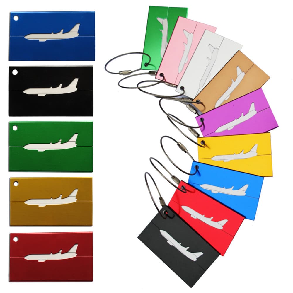 Aluminium Alloy Travel Luggage Tags for Suitcase