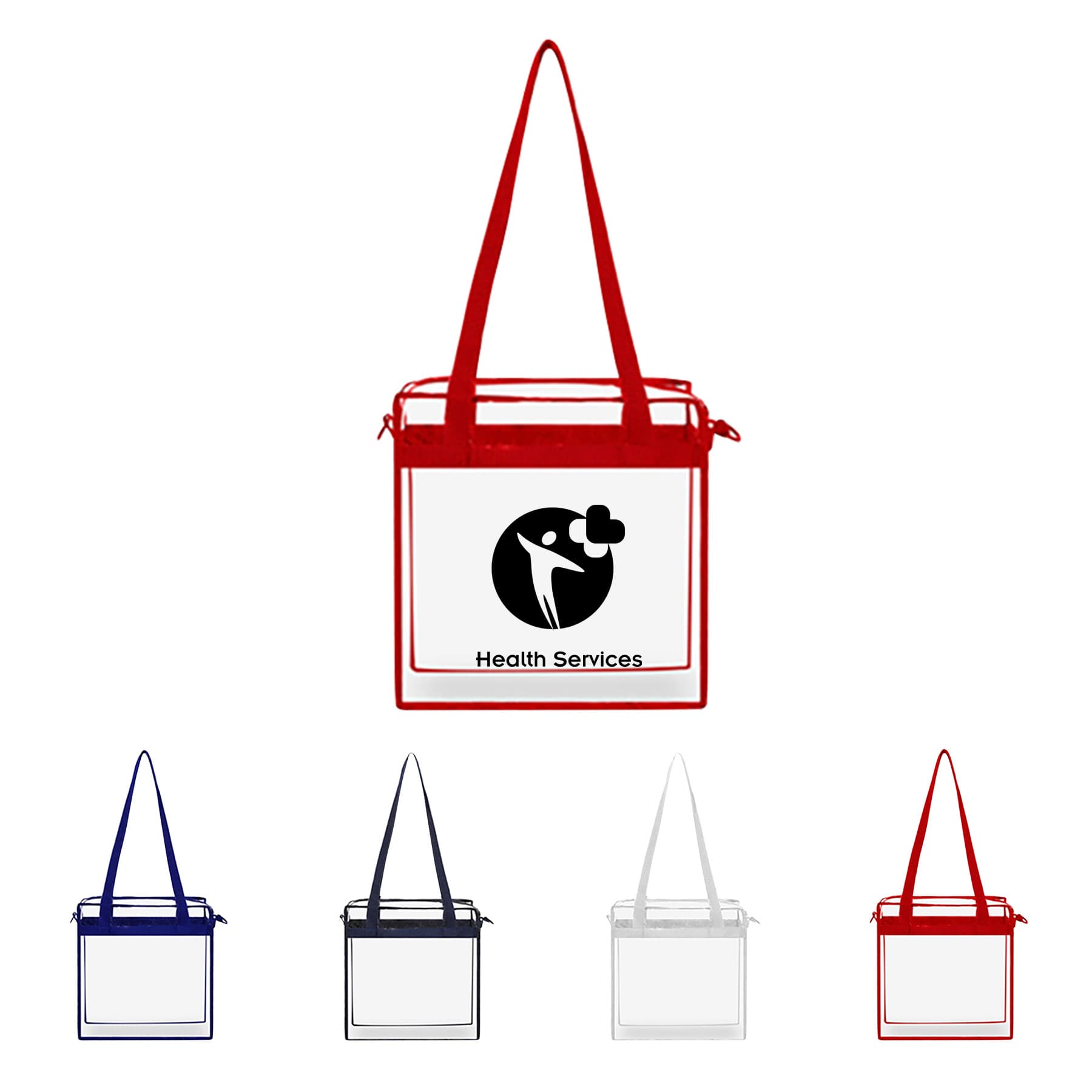 Custom Clear PVC Bag with Strap