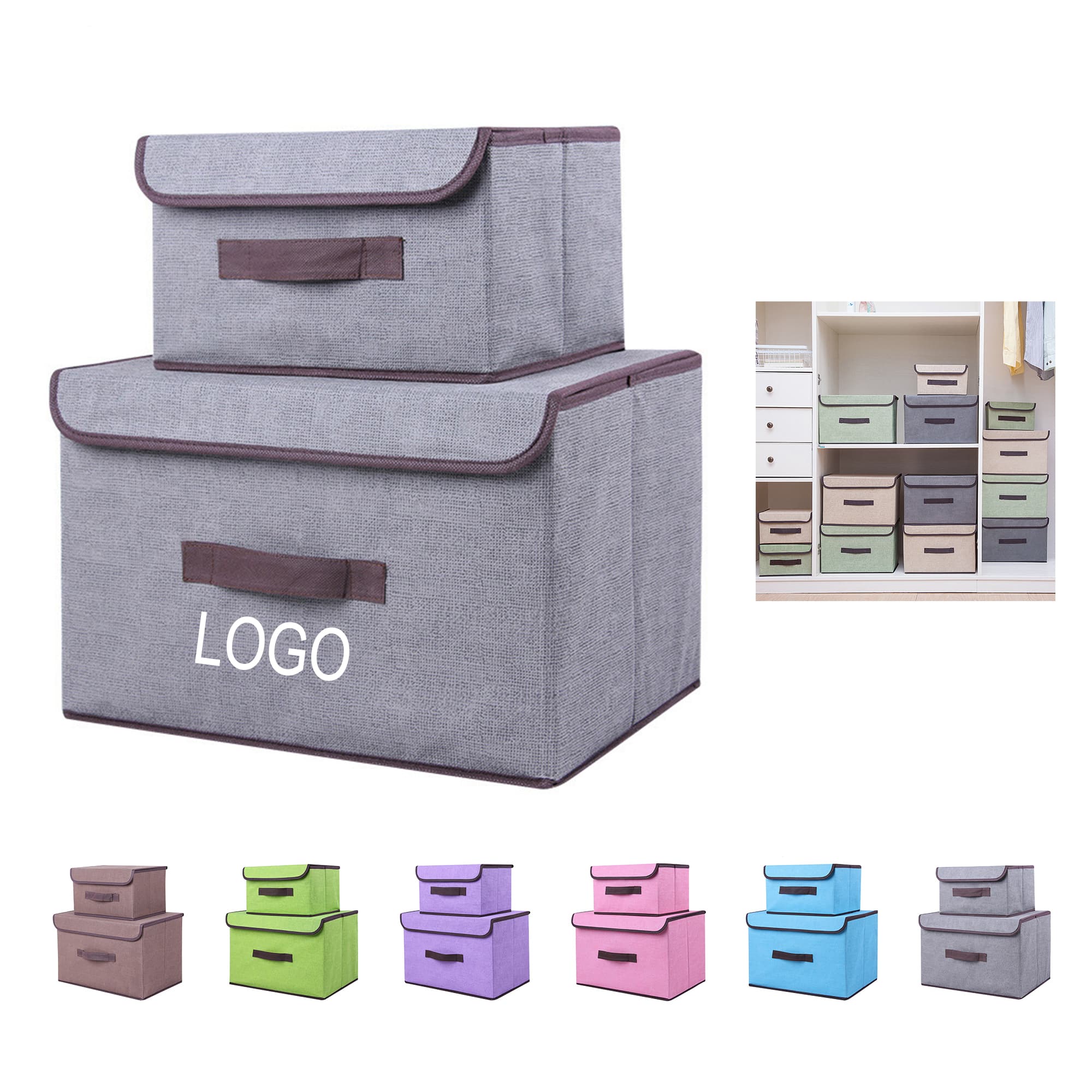 Cabinet Foldable Storage Bins