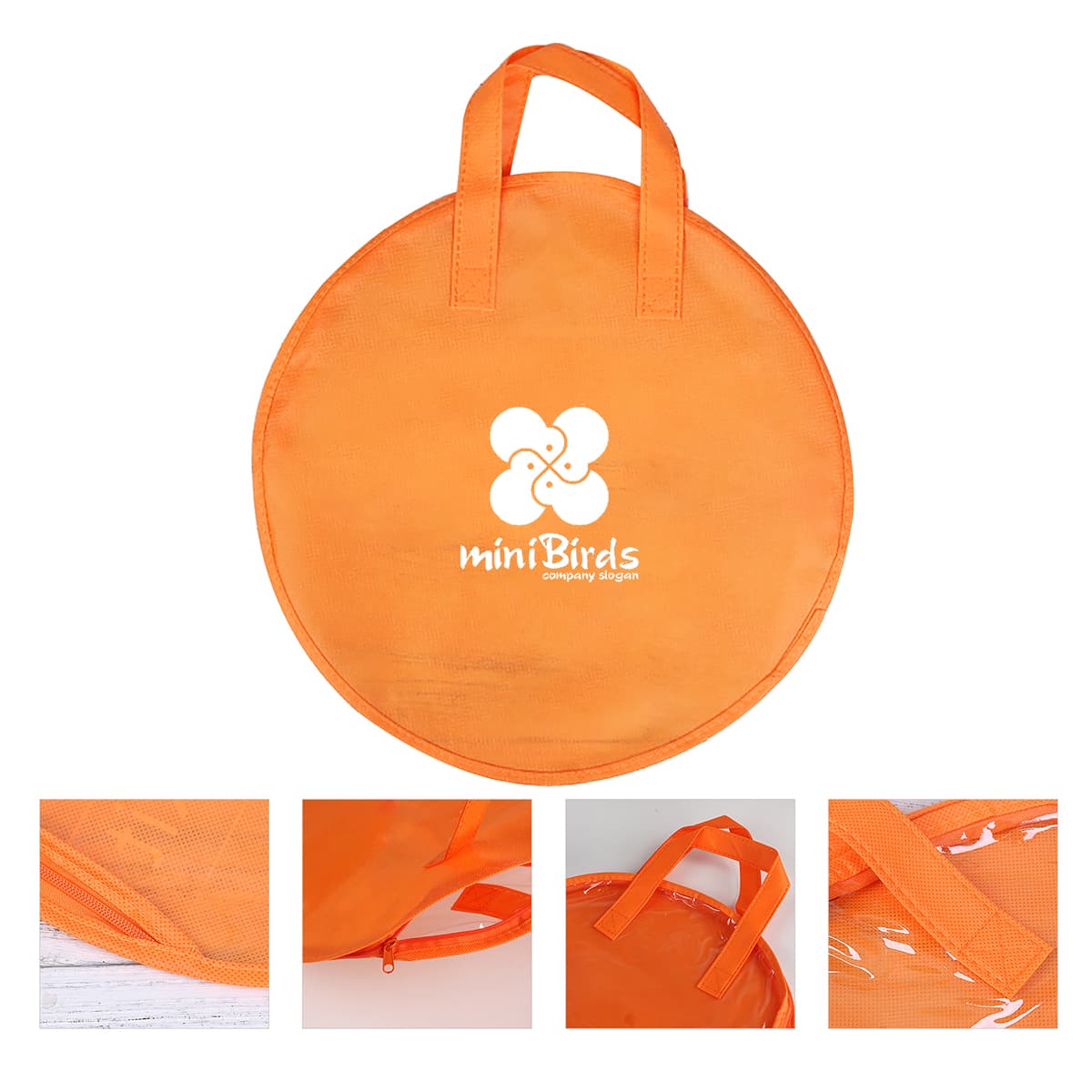 Non-Woven Splicing PVC Tote Bag