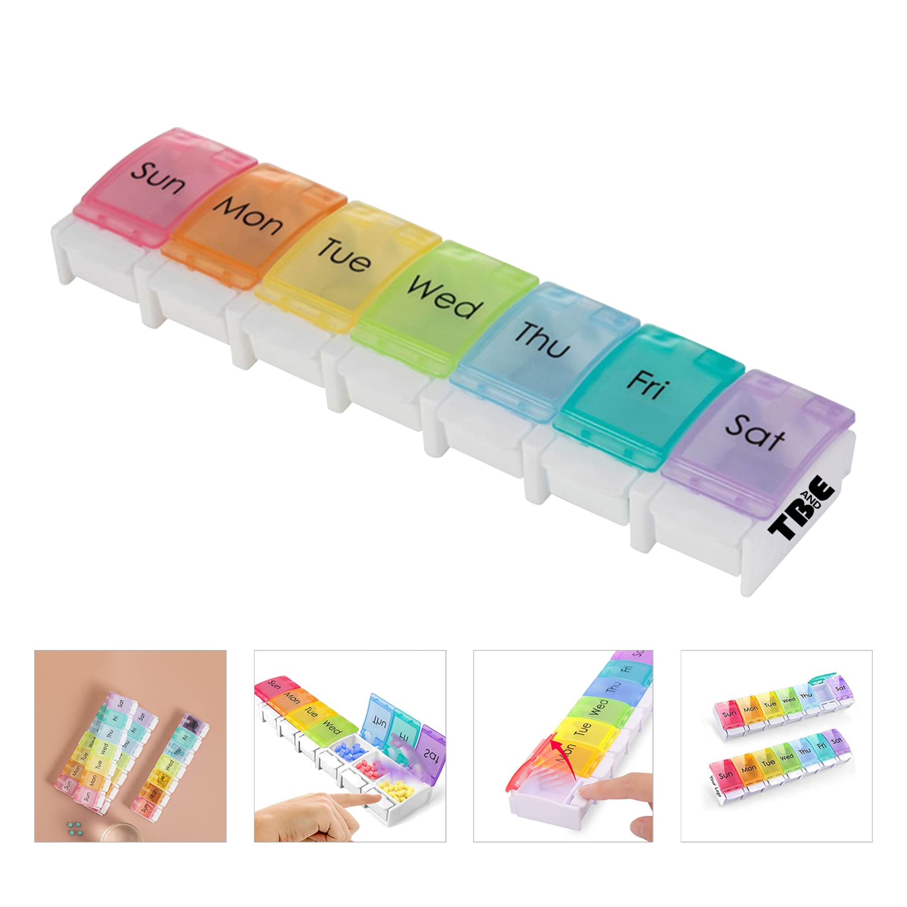 Pop-up Design 7 Day Pill Box