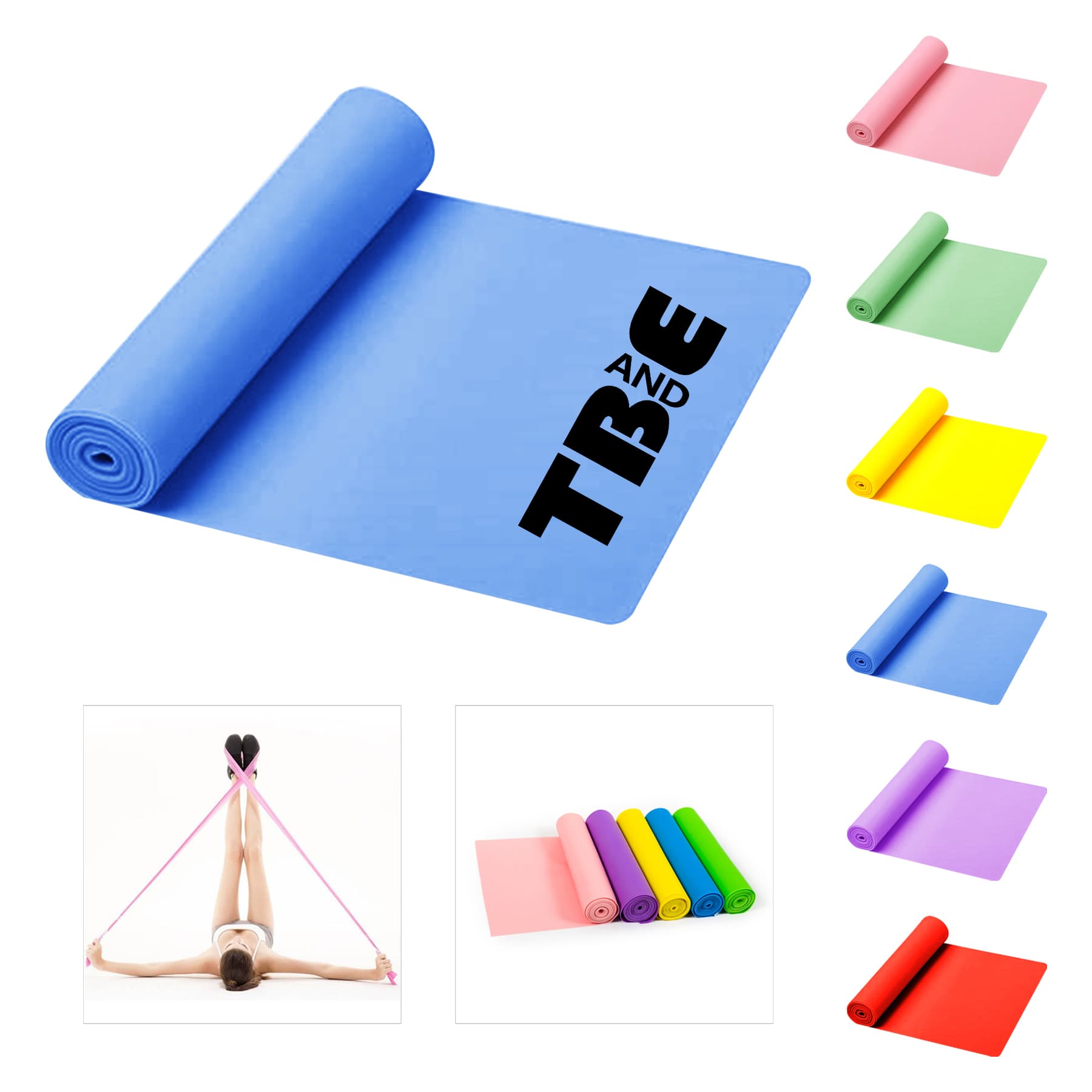 Fitness Yoga Resistance Exercise Bands