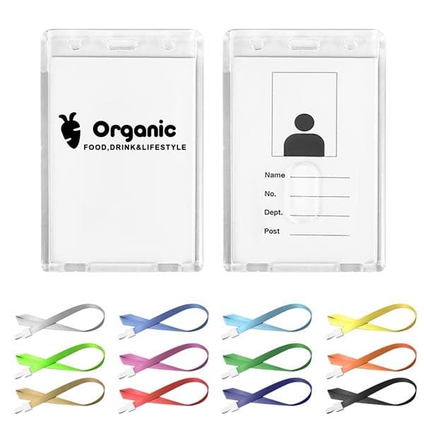 Acrylic Transparent Card Holder