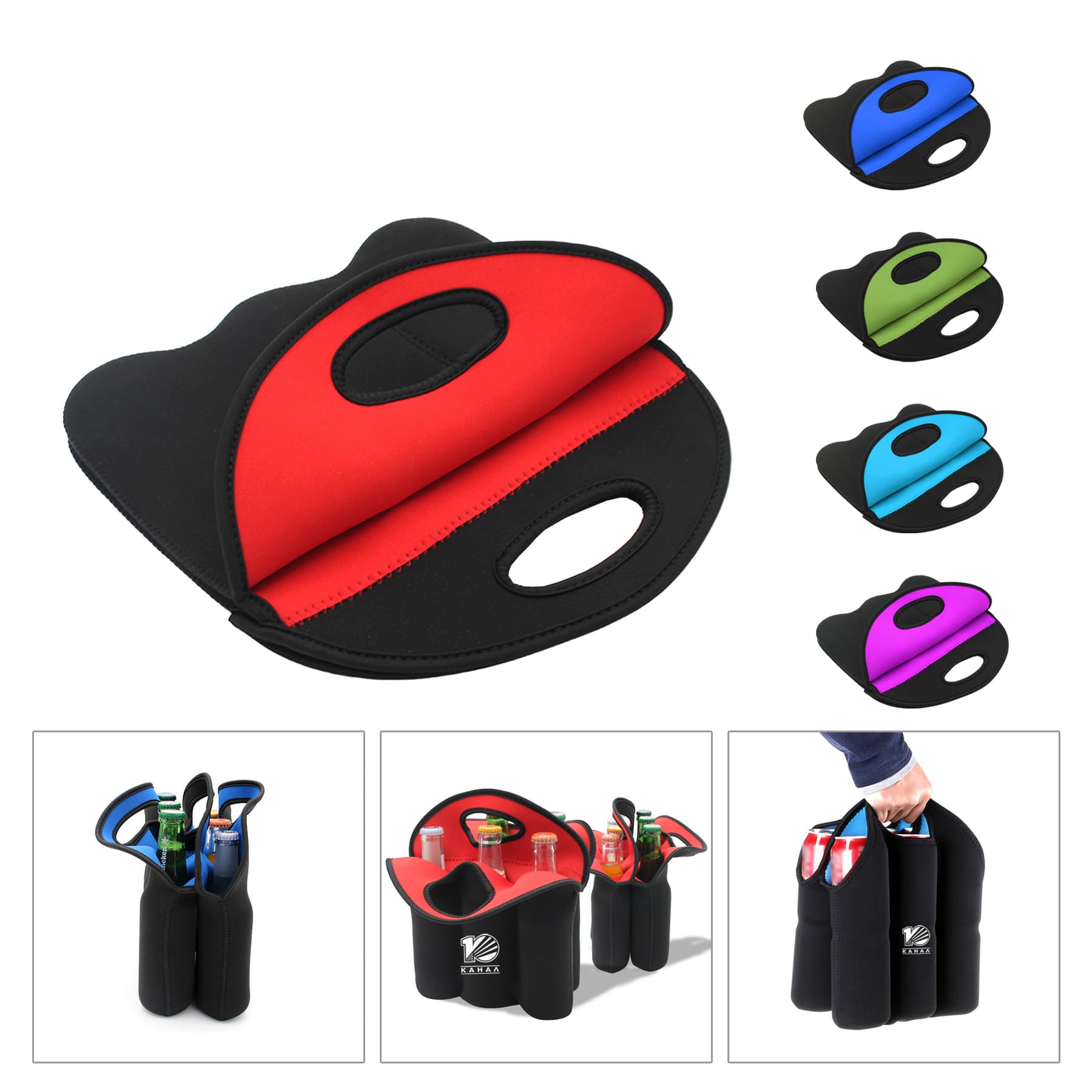 Pack Neoprene Wine-Bottle Bag