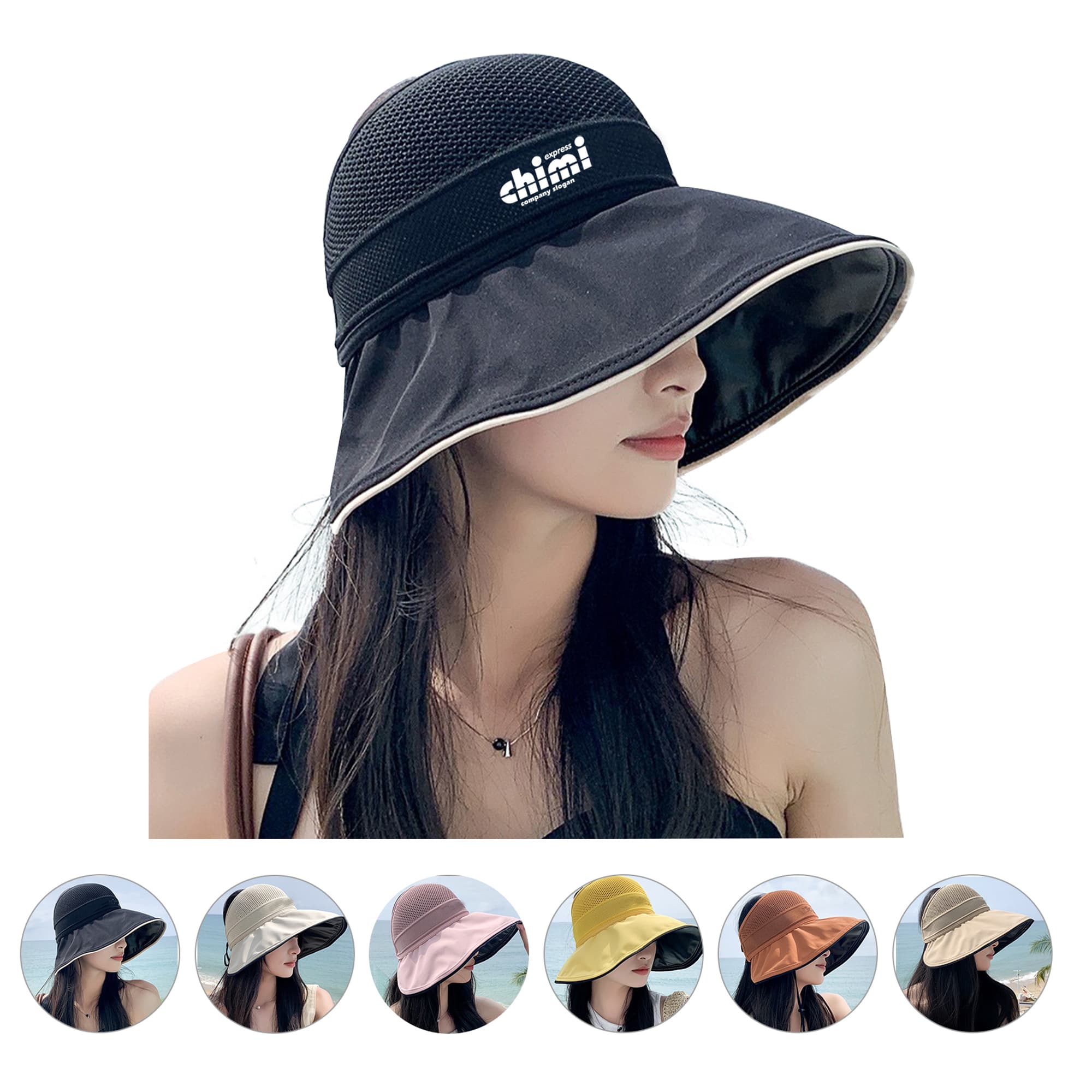 Hat Without Top and Wide Brim