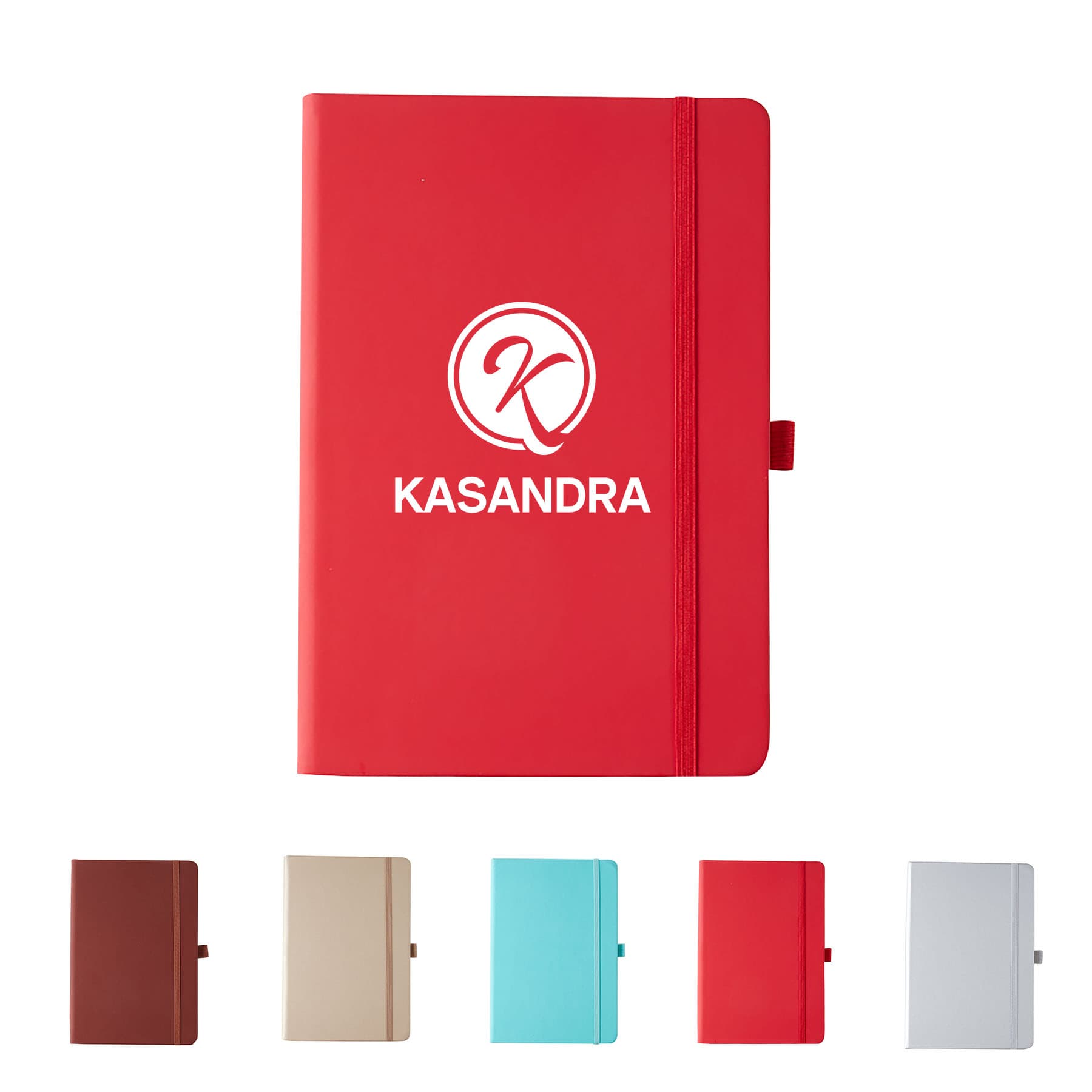 Elastic Band A6 Hardcover Notebook