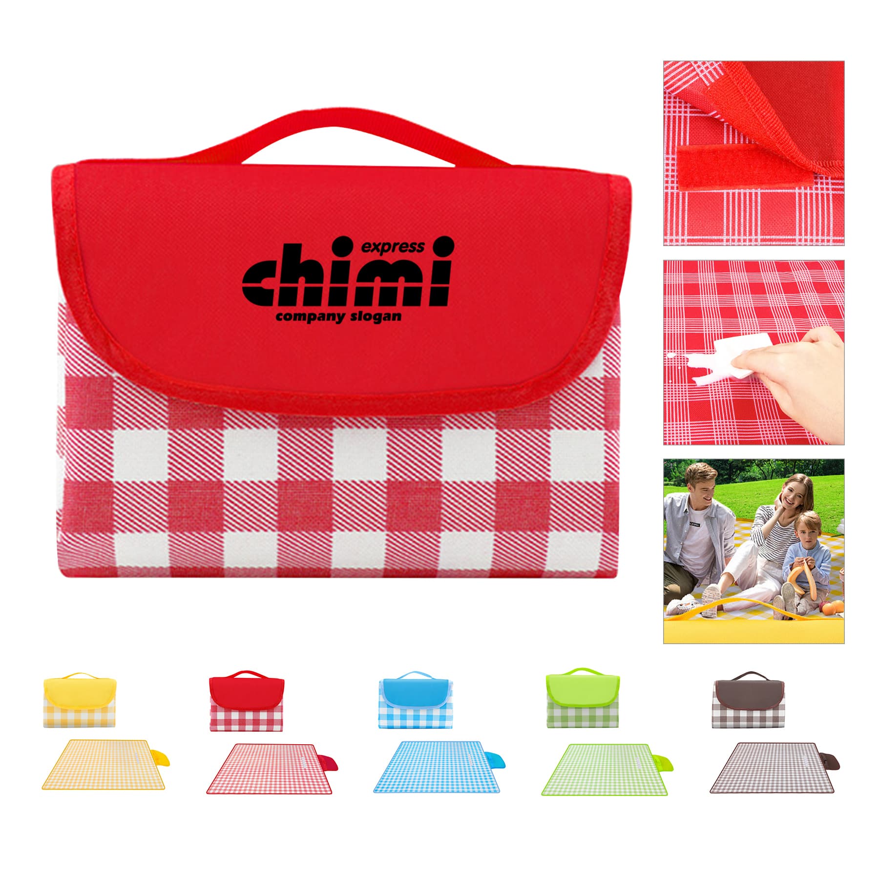 Multi-size Portable Waterproof Picnic Mat Blanket