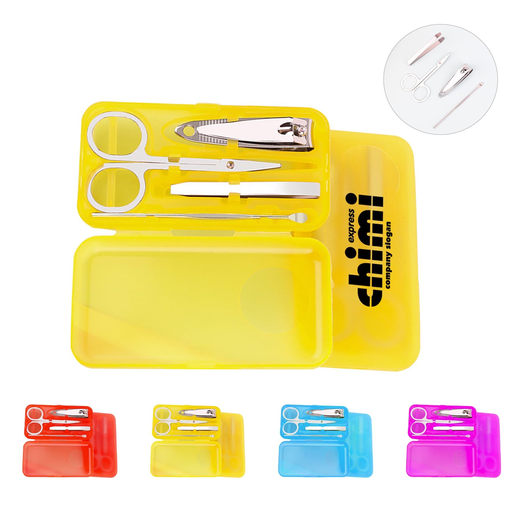 4 In 1 Nail Scissors Manicure Set