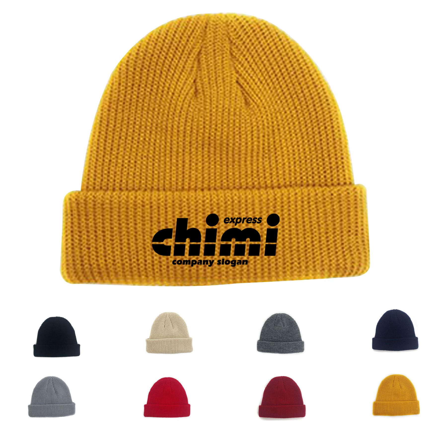 Short Knitting Toque Beanie Caps