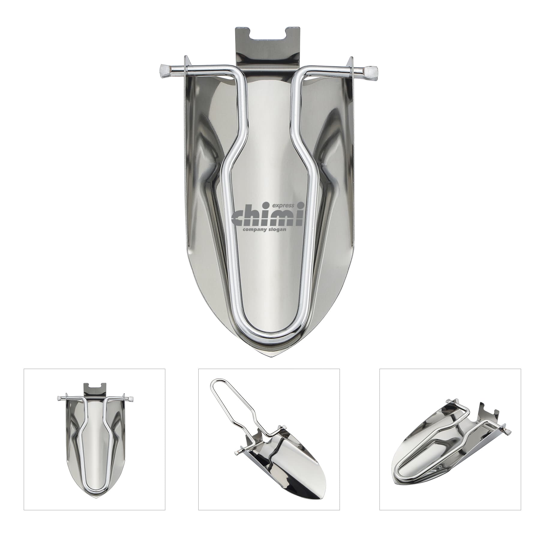 Outdoor Multi-Functional Stainless Steel Folding Shovel
