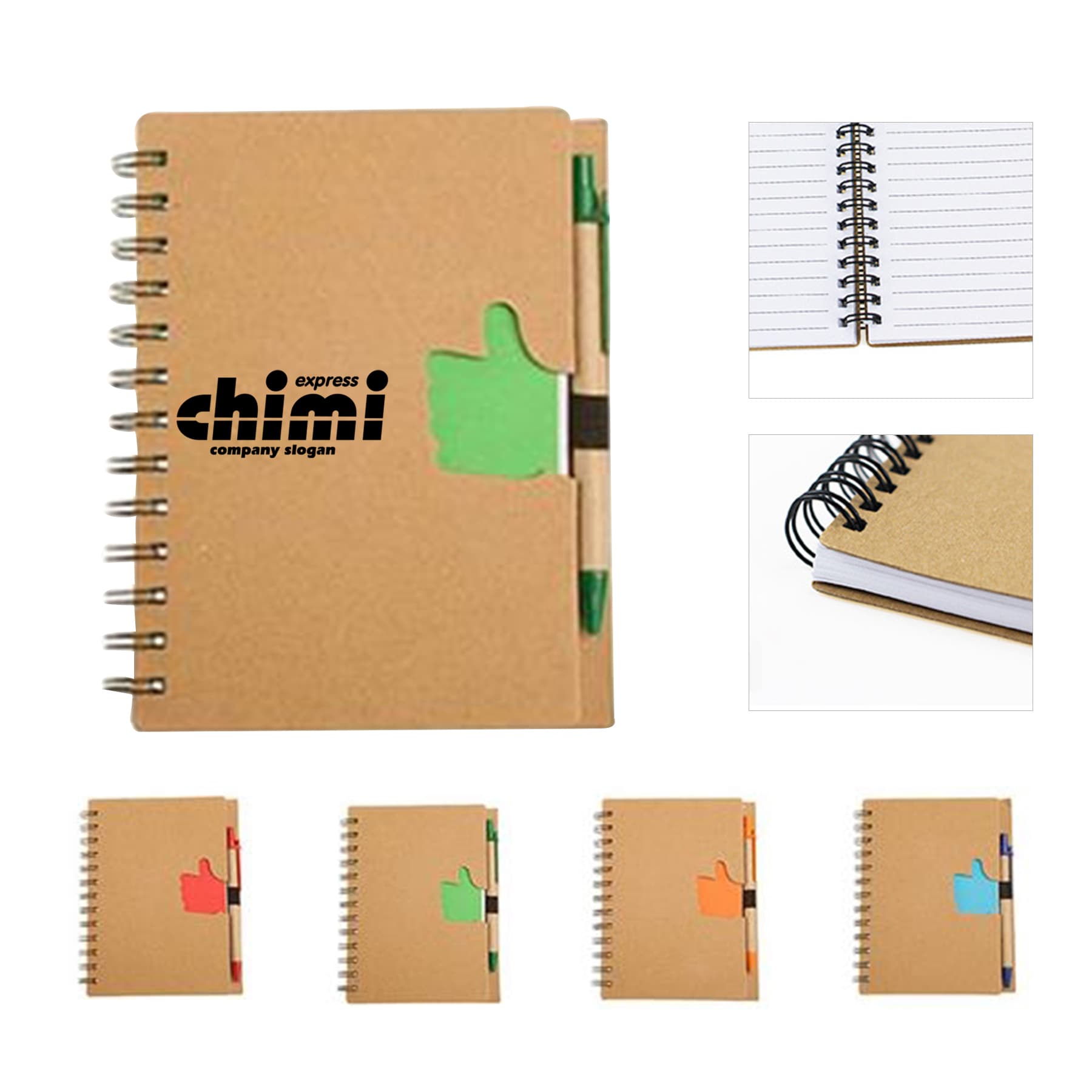 Recycle Portable Notebook & Pen