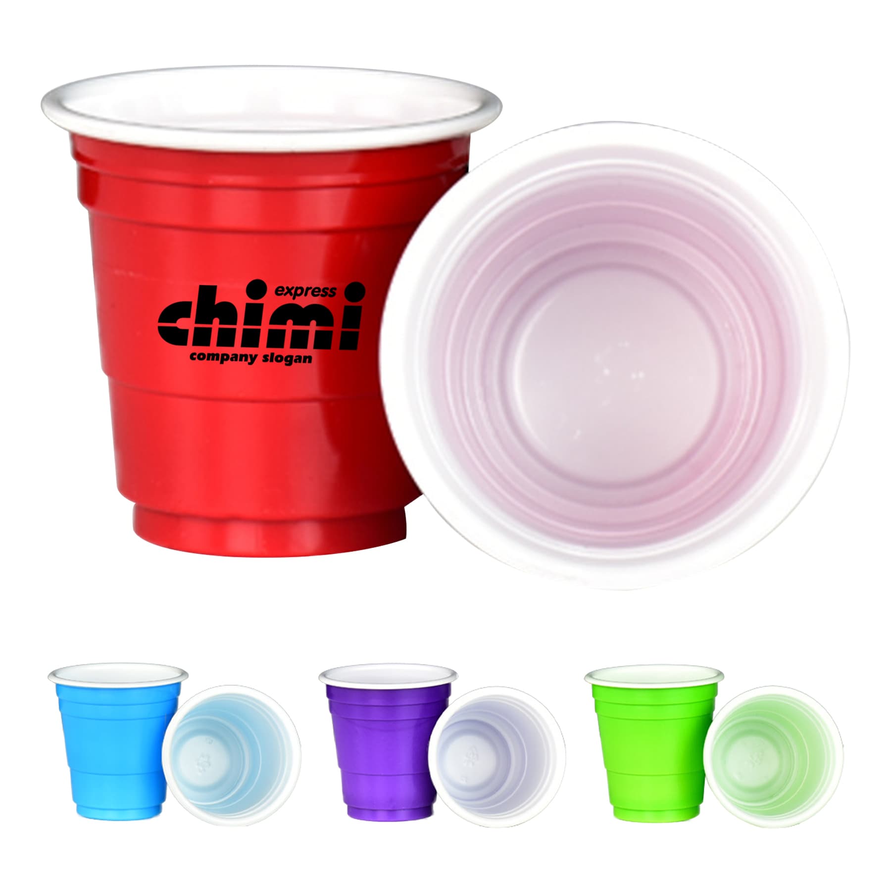 2 Oz. Party Cup Shot Glasses