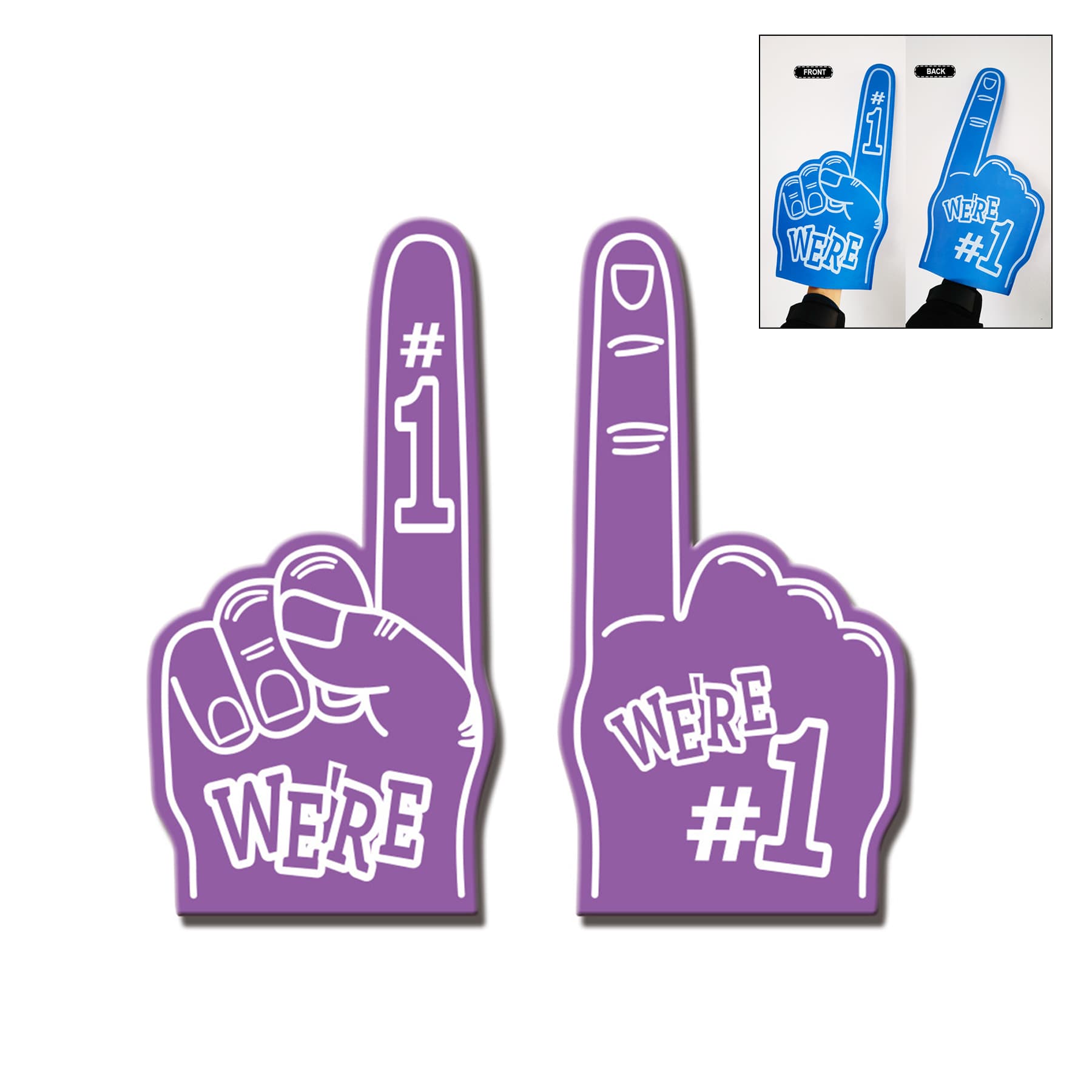 #1 Foam Finger Cheering Hand