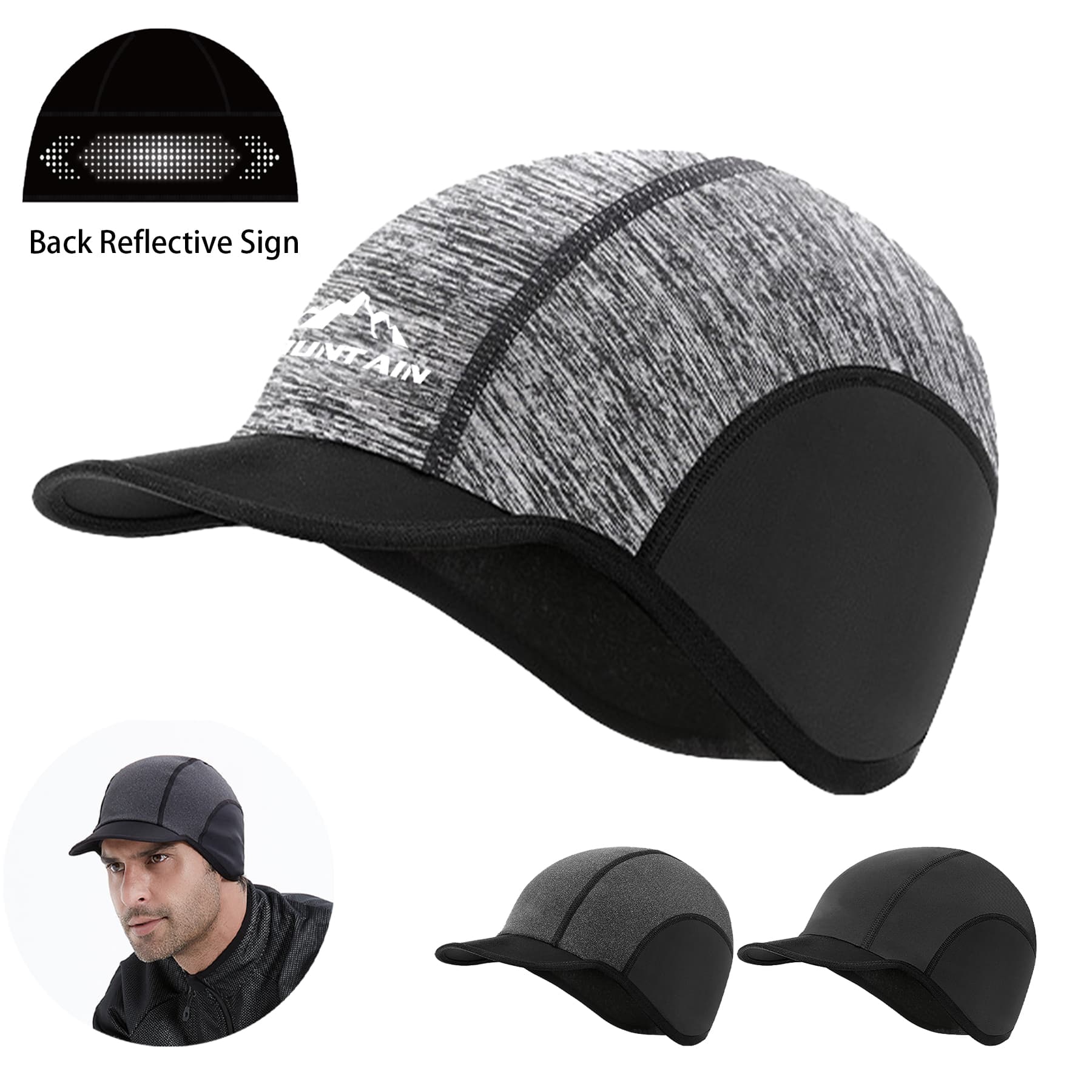 Reflective Helmet Liner Cap