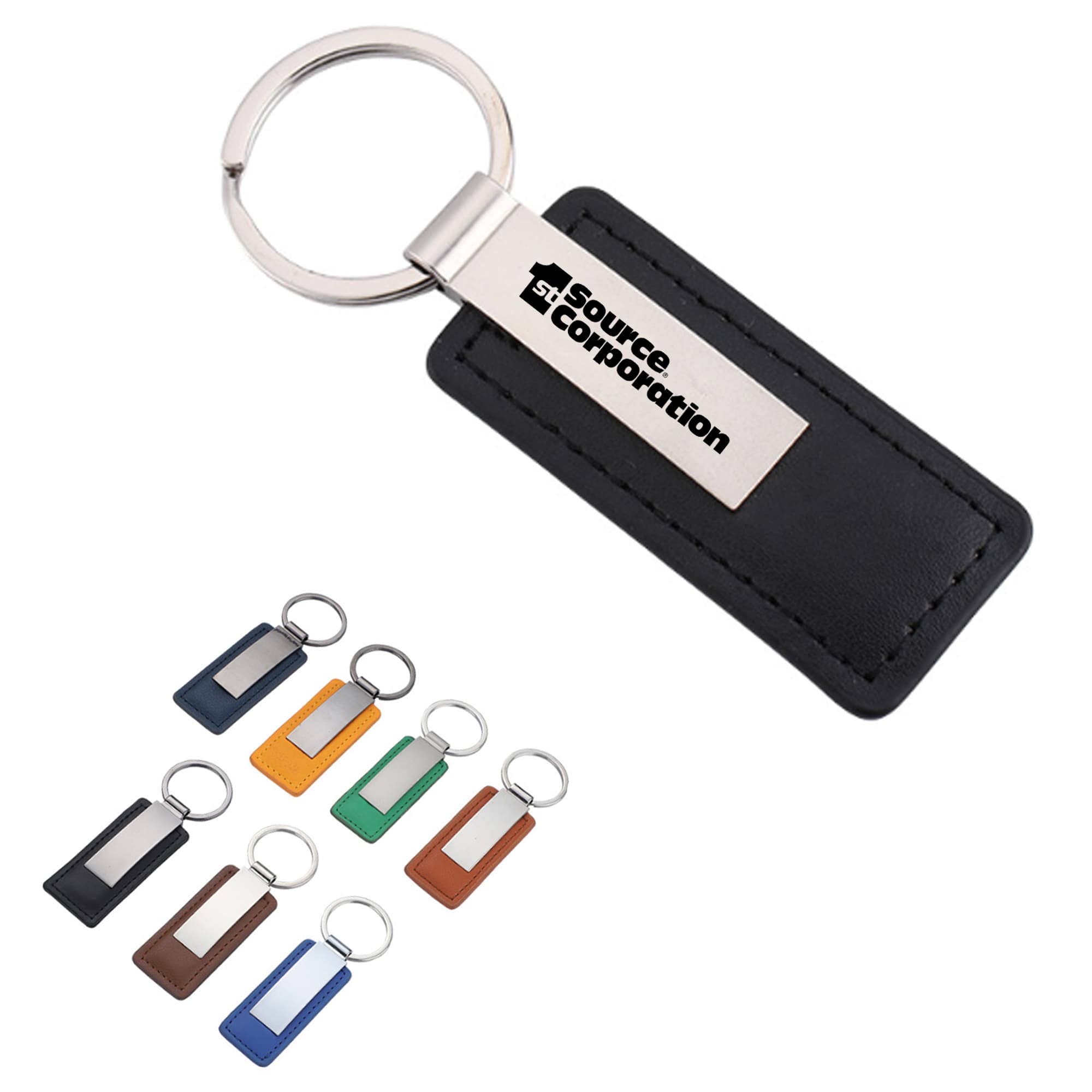 Exquisite PU Leather Key Chain