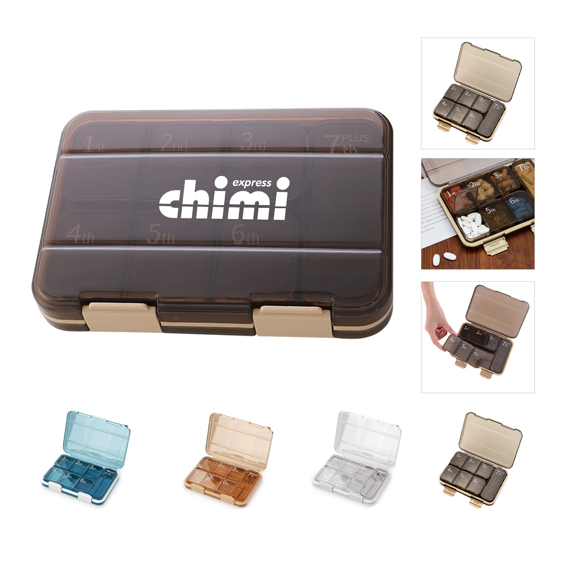 Large Daily Pill Case