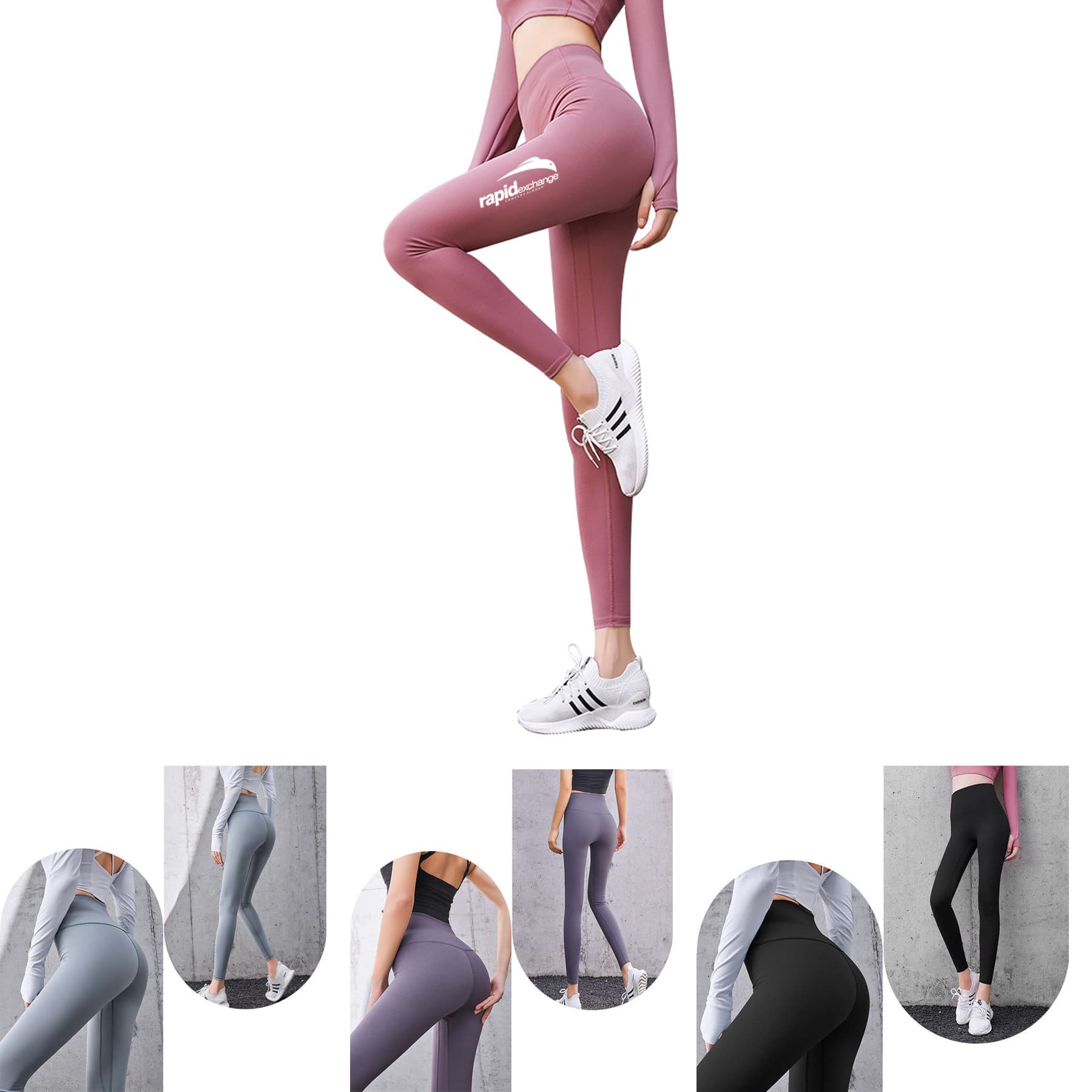 High Waisted Women'S Tights Sports Yoga Pants