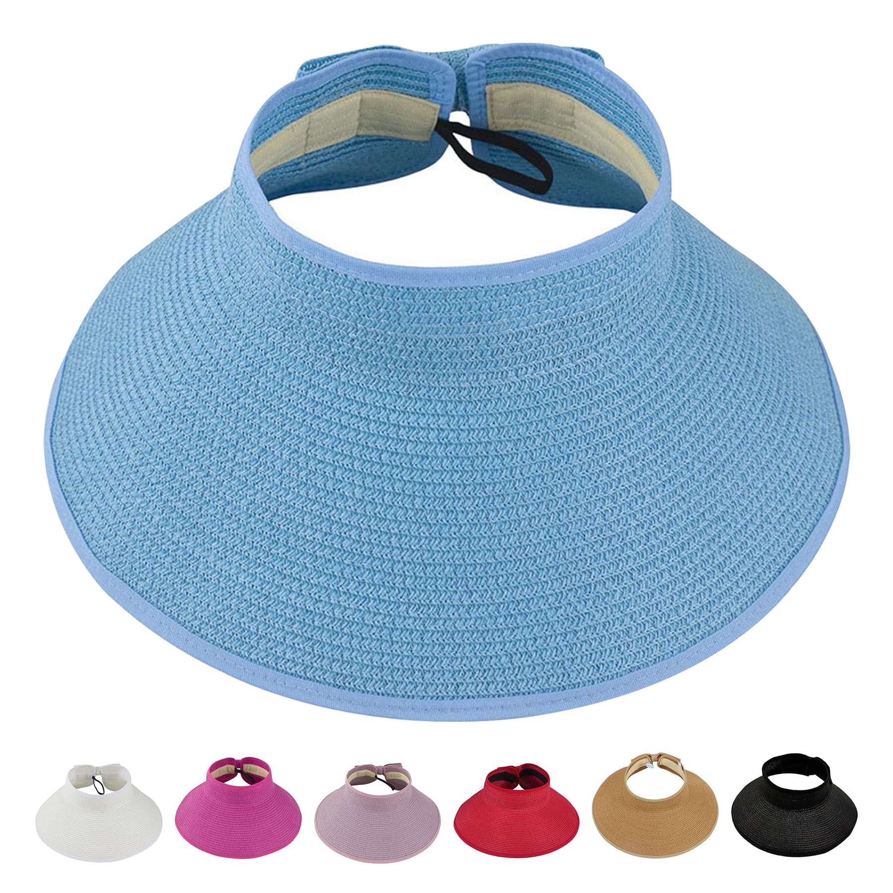 Foldable Women'S Beach Sun Visor