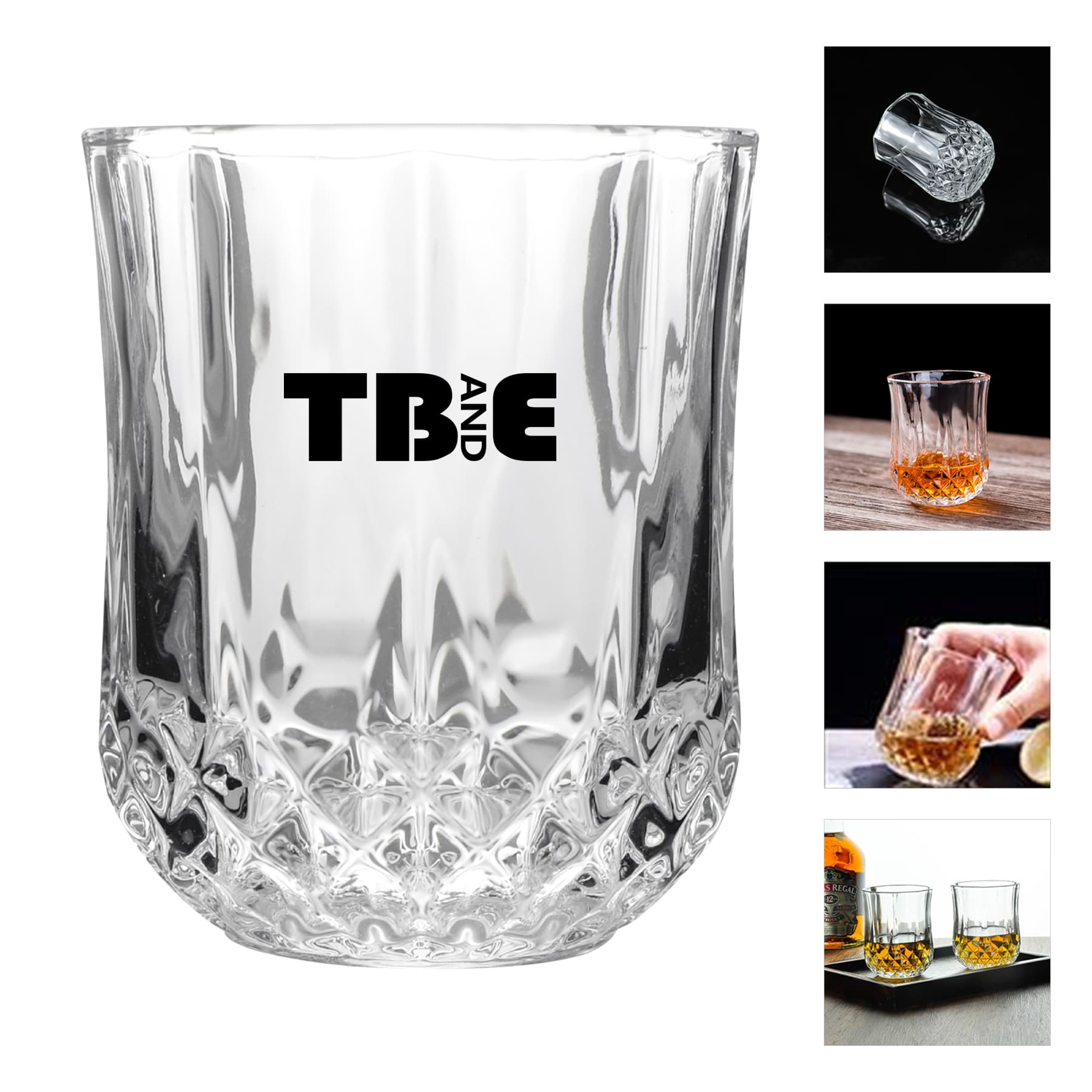 Transparent Whiskey Glass/Beer Cup