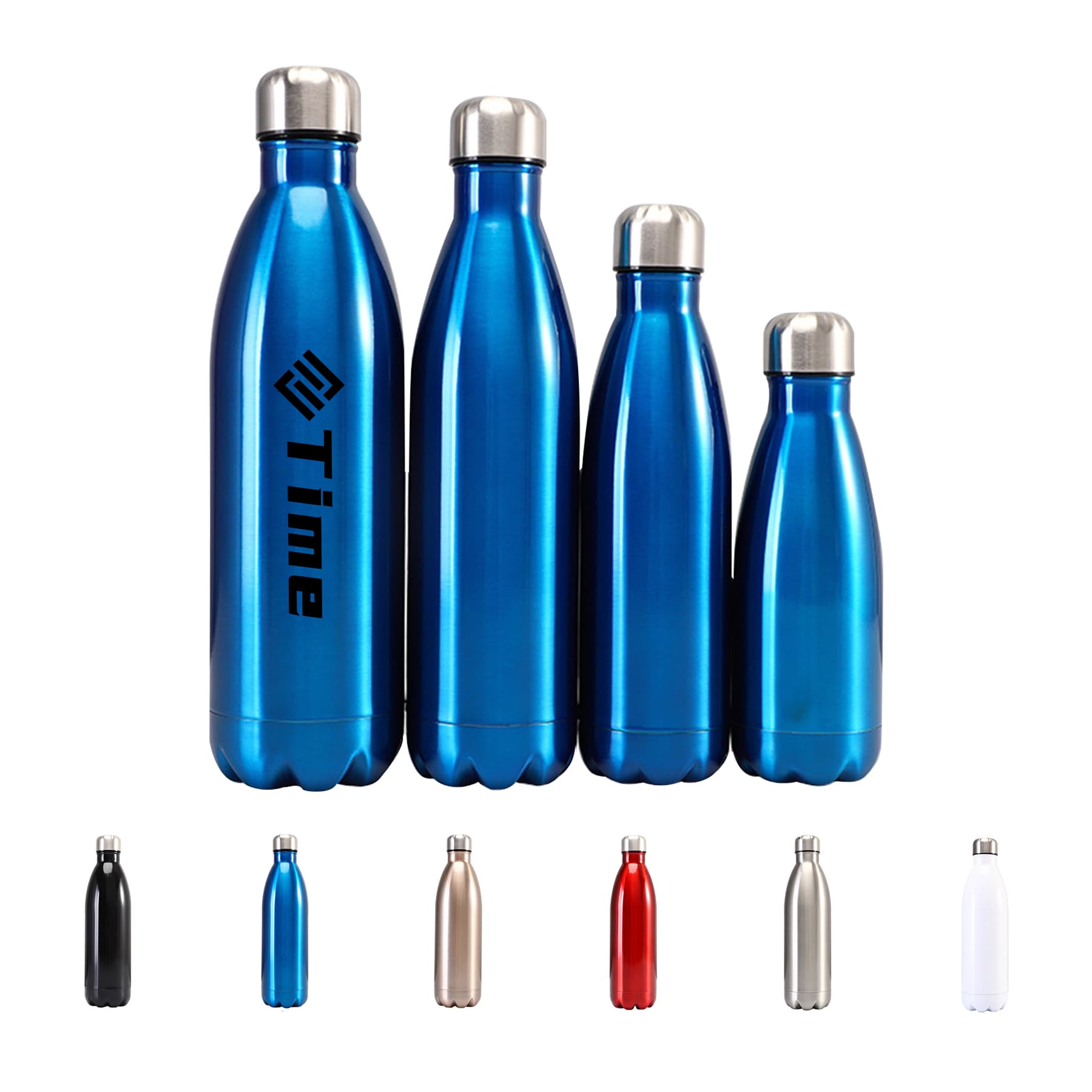Bullet Water Bottle Stainless Steel Insulated Flask 17oz