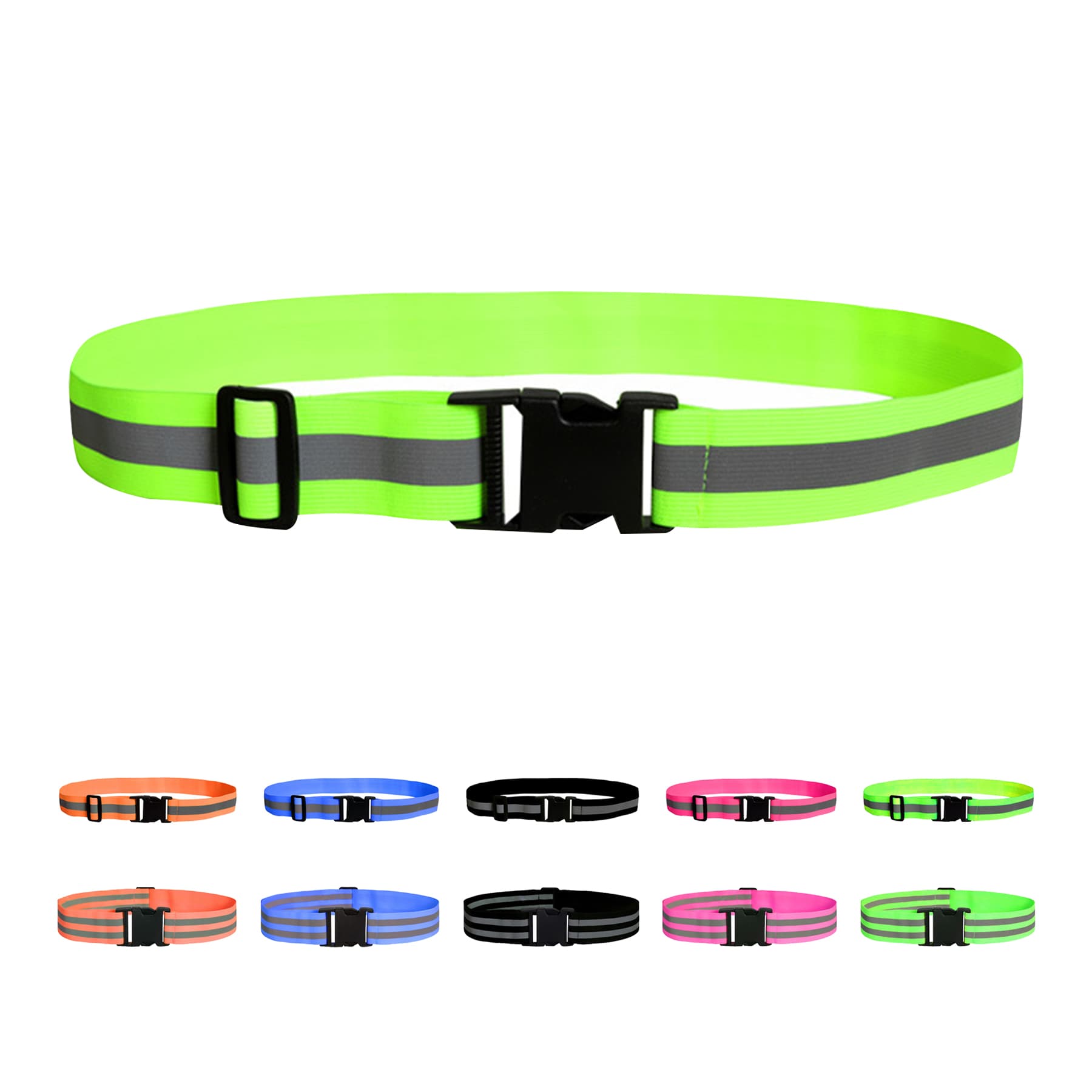 Elastic Reflective Running Belt