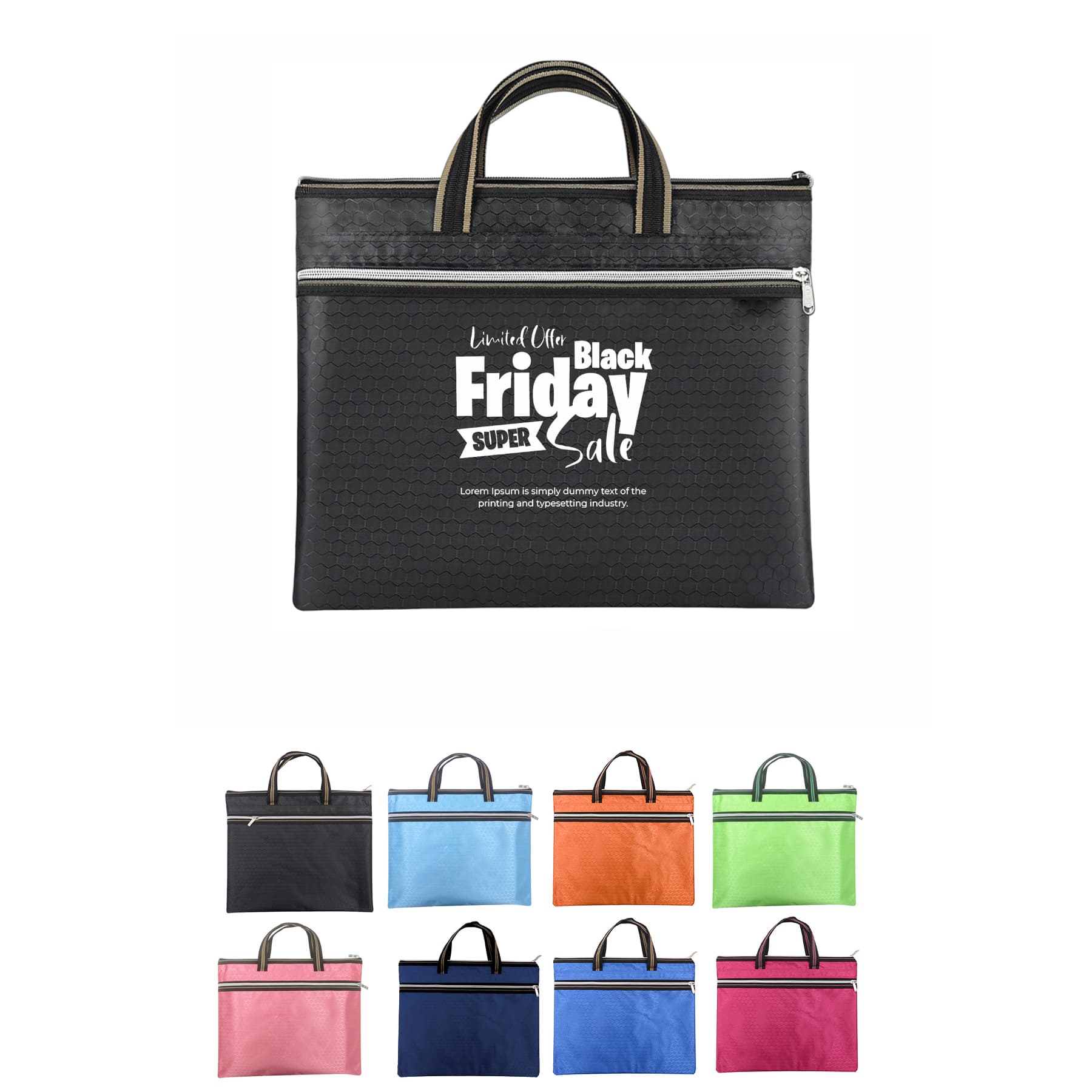 Document Tote Hand Bag