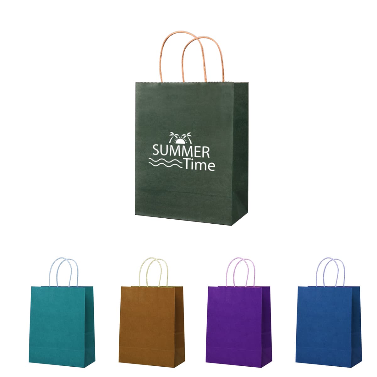 Kraft Paper Shopping Gift Bag