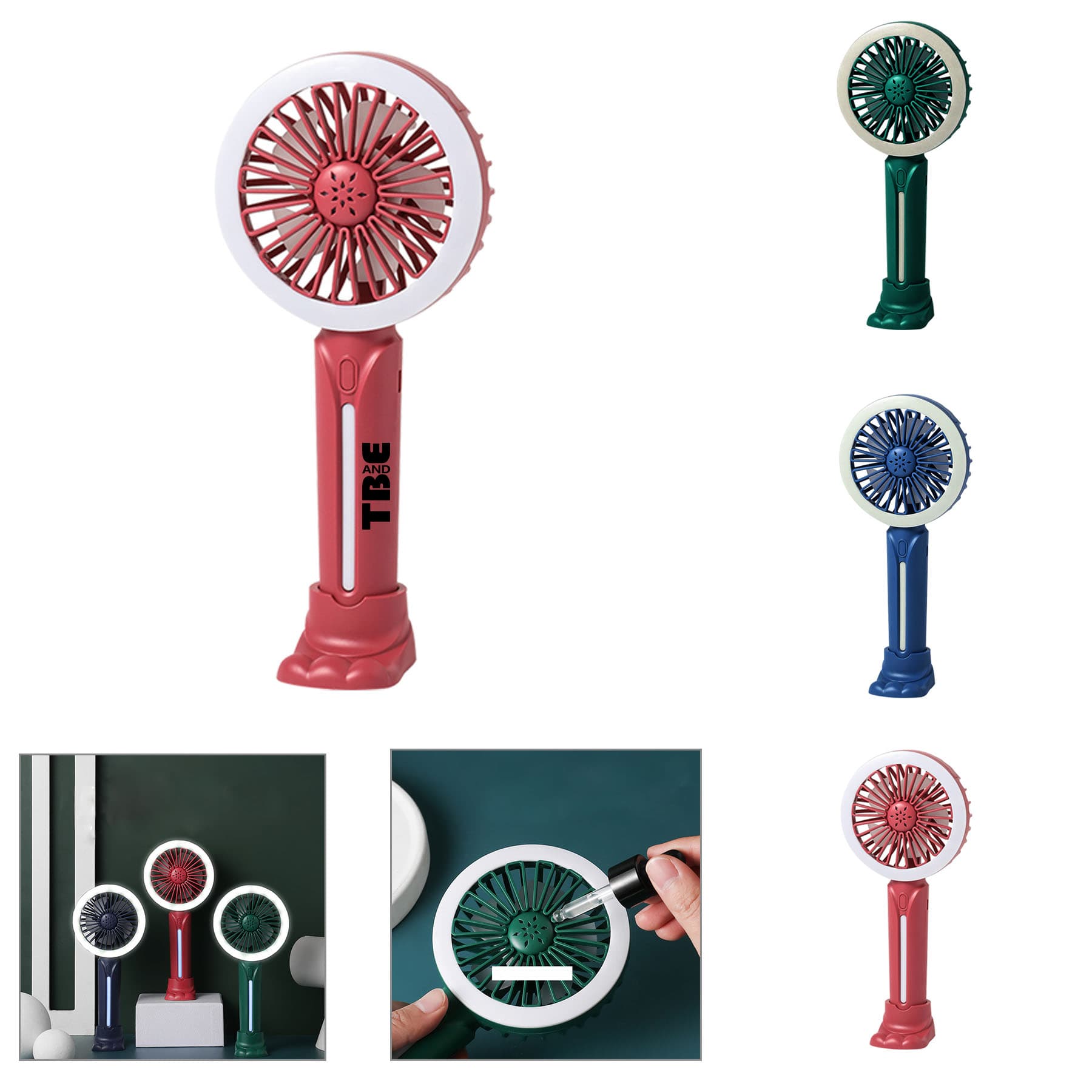 Multi-Function Chargable Fan