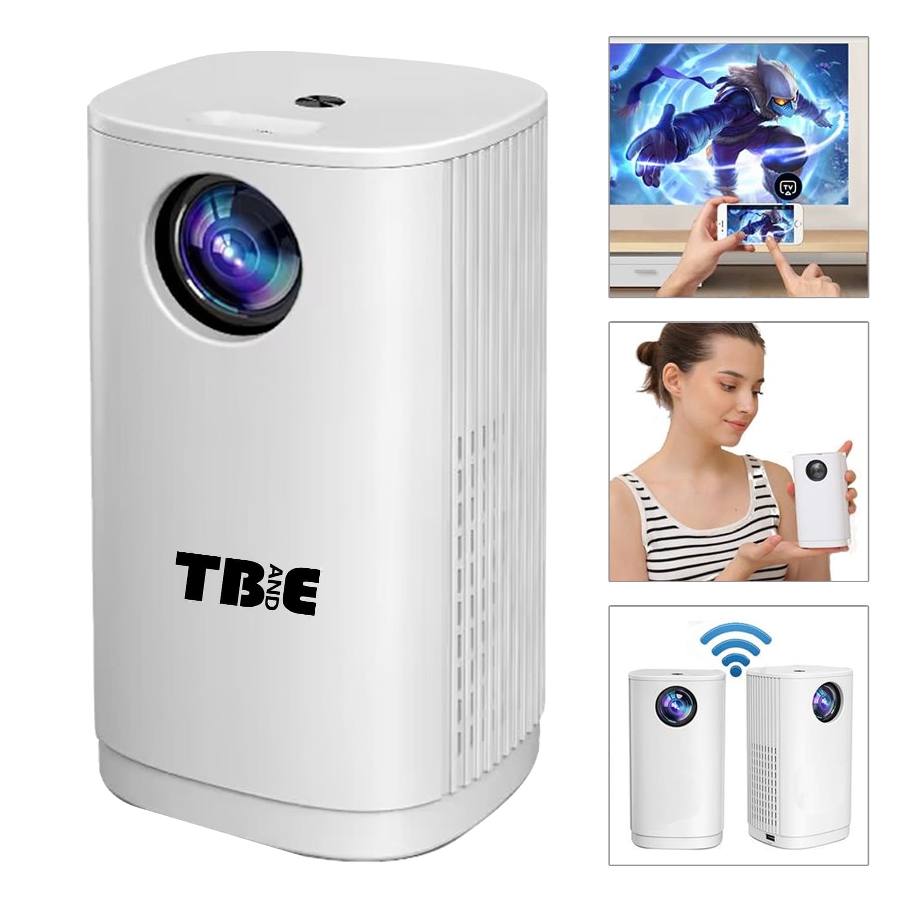 Smart WiFi Mini LED Cinema Projector