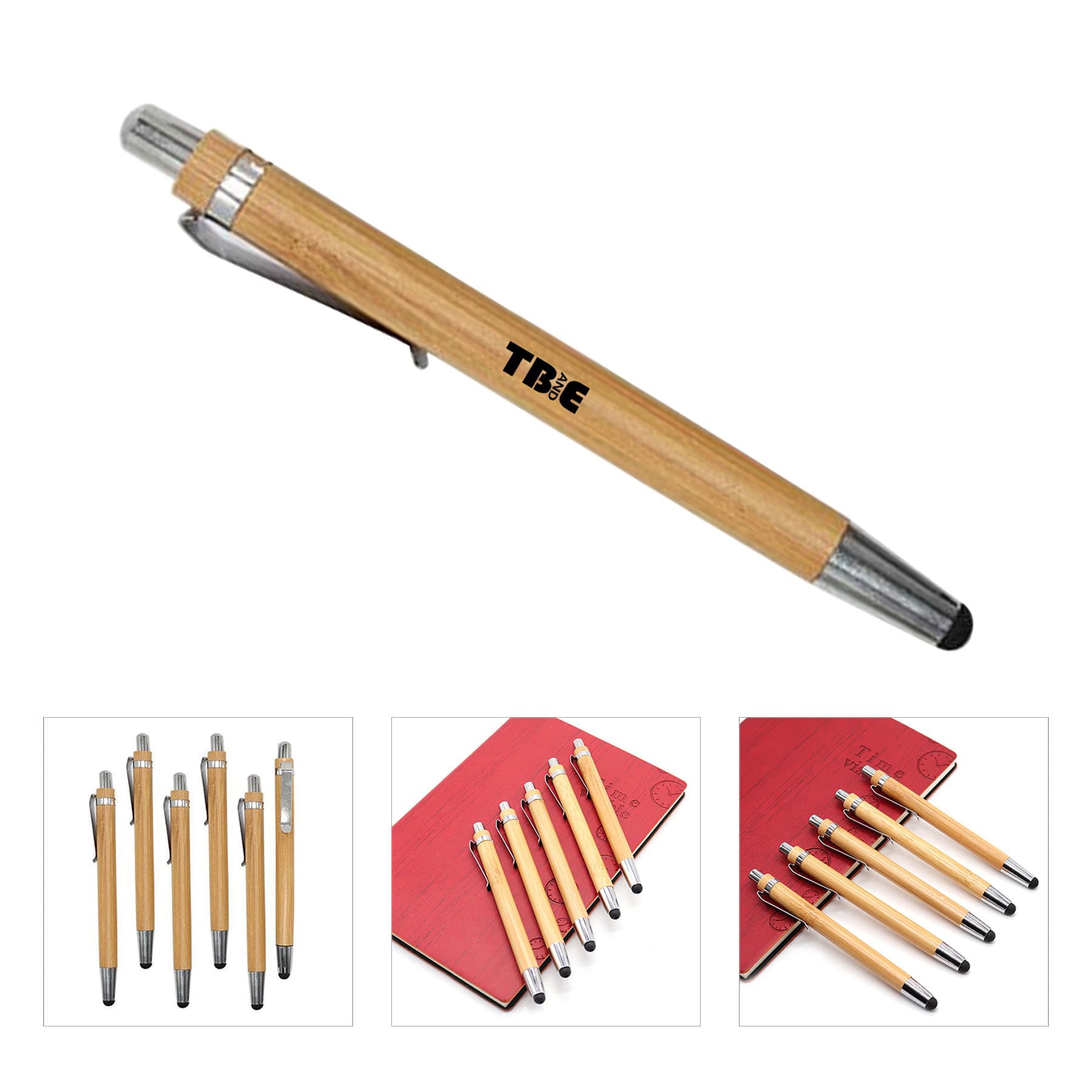 Eco-Fashion Bamboo Pen With Touch Screen