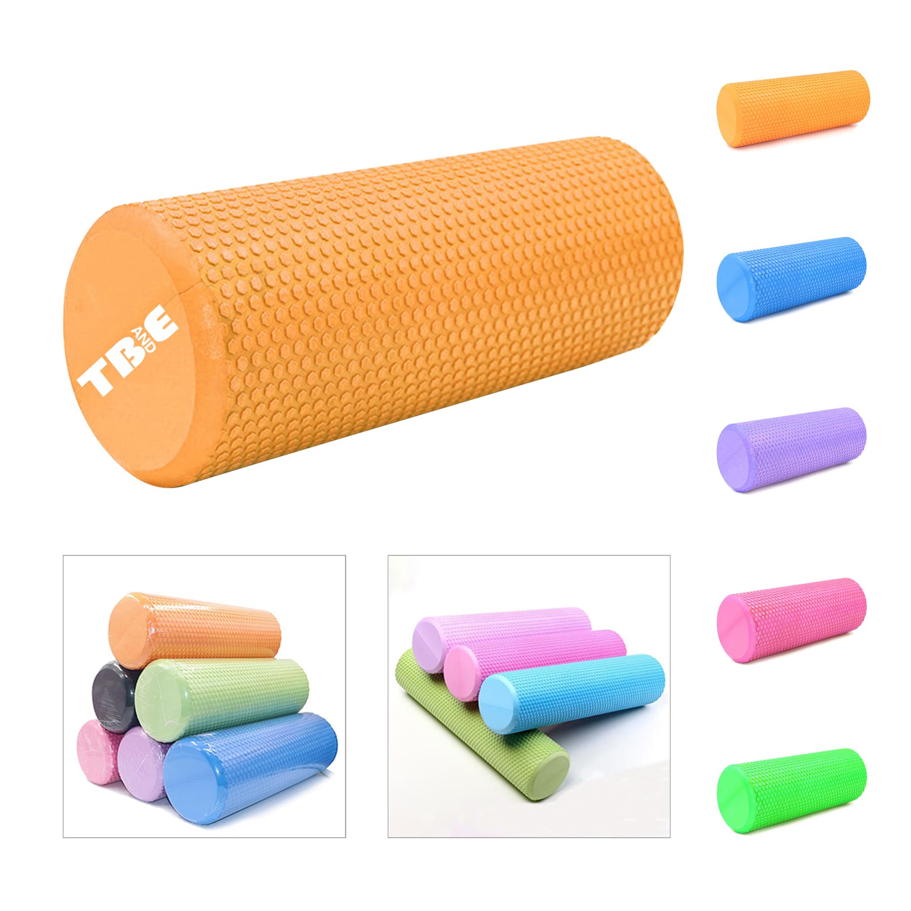 Colorful Camo Yoga Roller