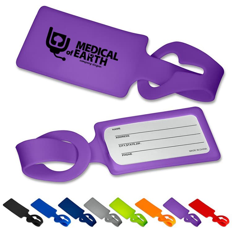 Silicone Luggage Tag