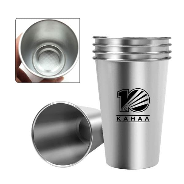17Oz Single Wall Stainless Steel Pint Cup