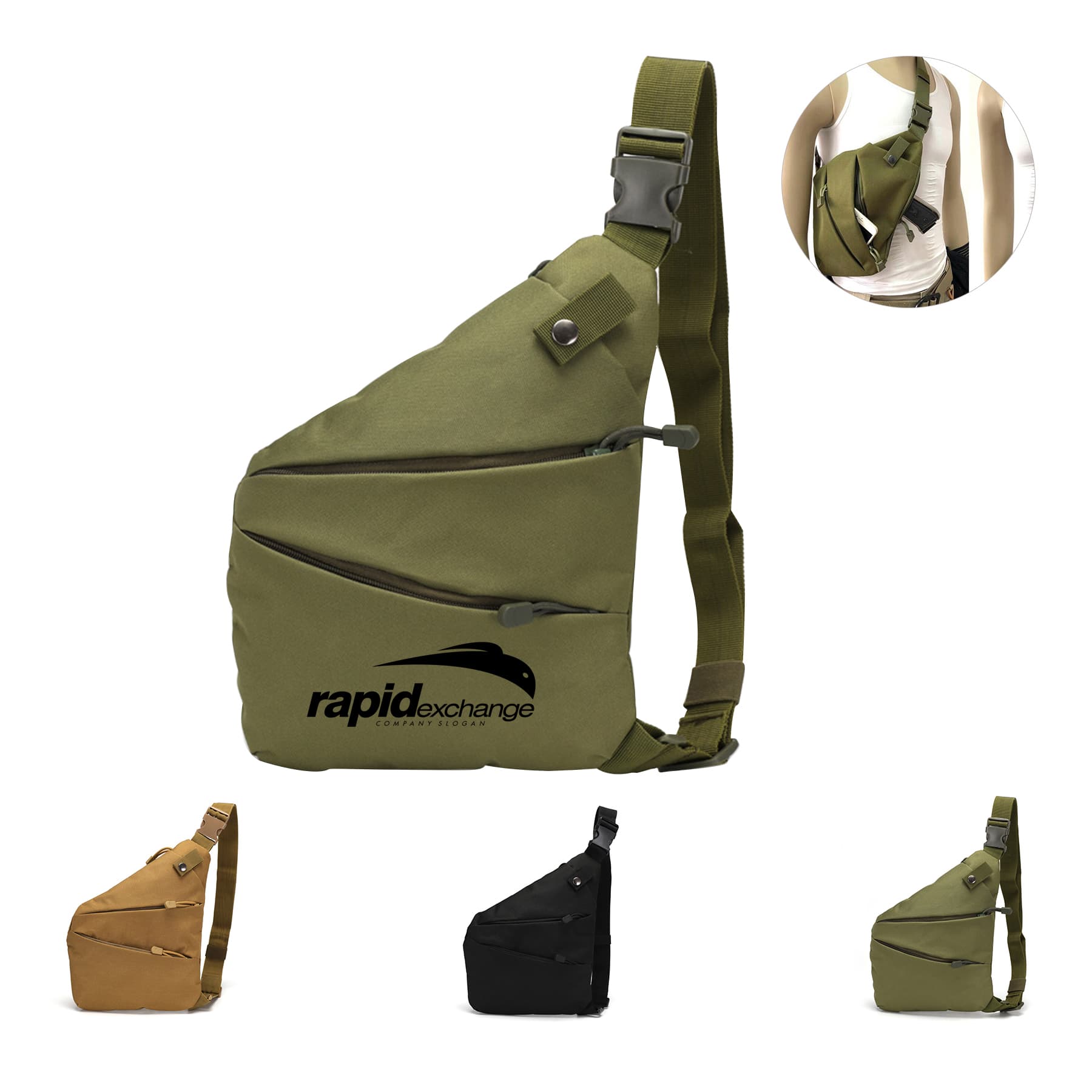 Camping Outdoor Army Single Shoulder Bag