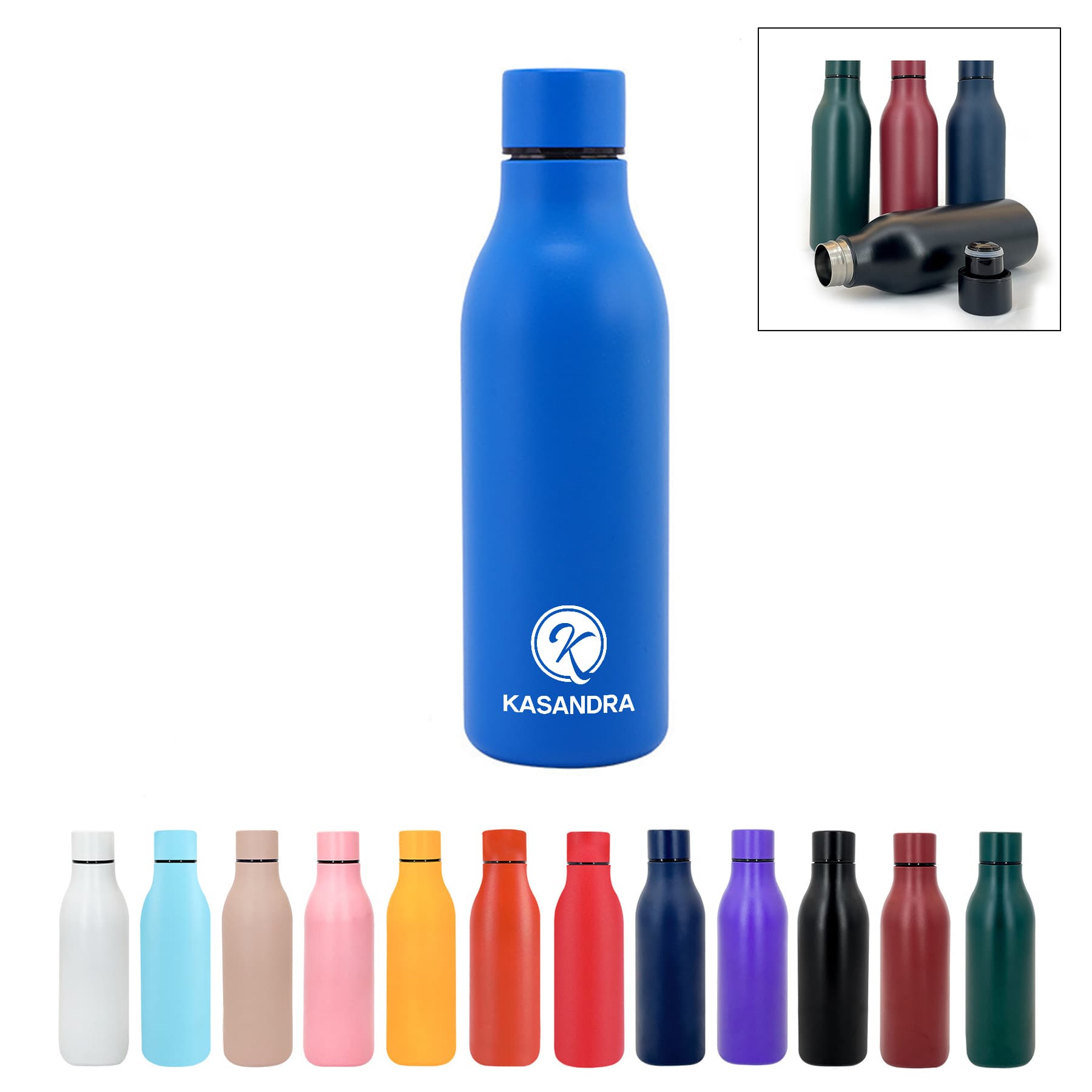 18 Oz Stainless Steel Travel Vacuum Bottle