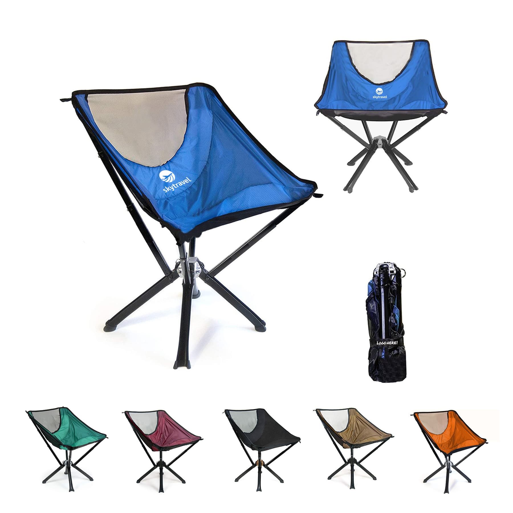 Collapsible Rocking Chair Camping Chair