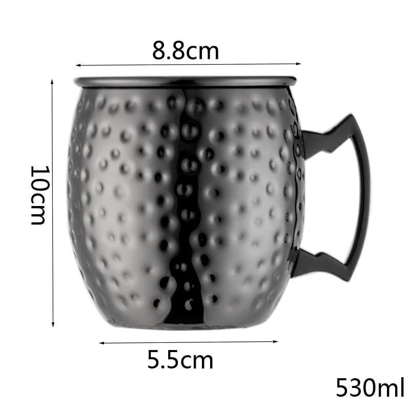 Stainless Steel Coffee Cup w/ Handle