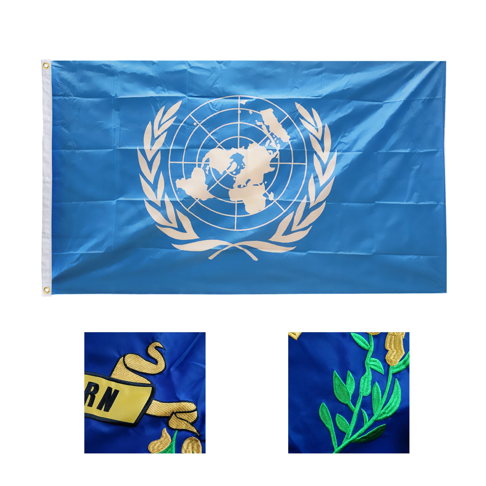 3' X 5' Double Sided Knitted Polyester Flag